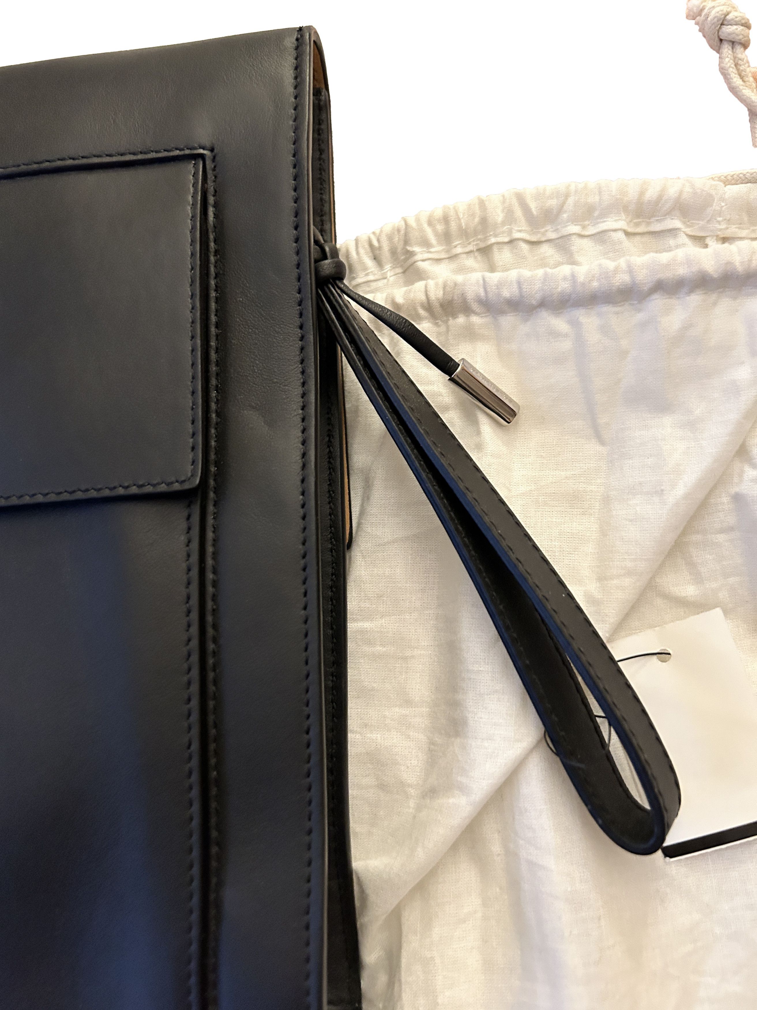 Balenciaga Leather Document Portfolio Black Holder Labtop bag Attache Size ONE SIZE - 4 Thumbnail