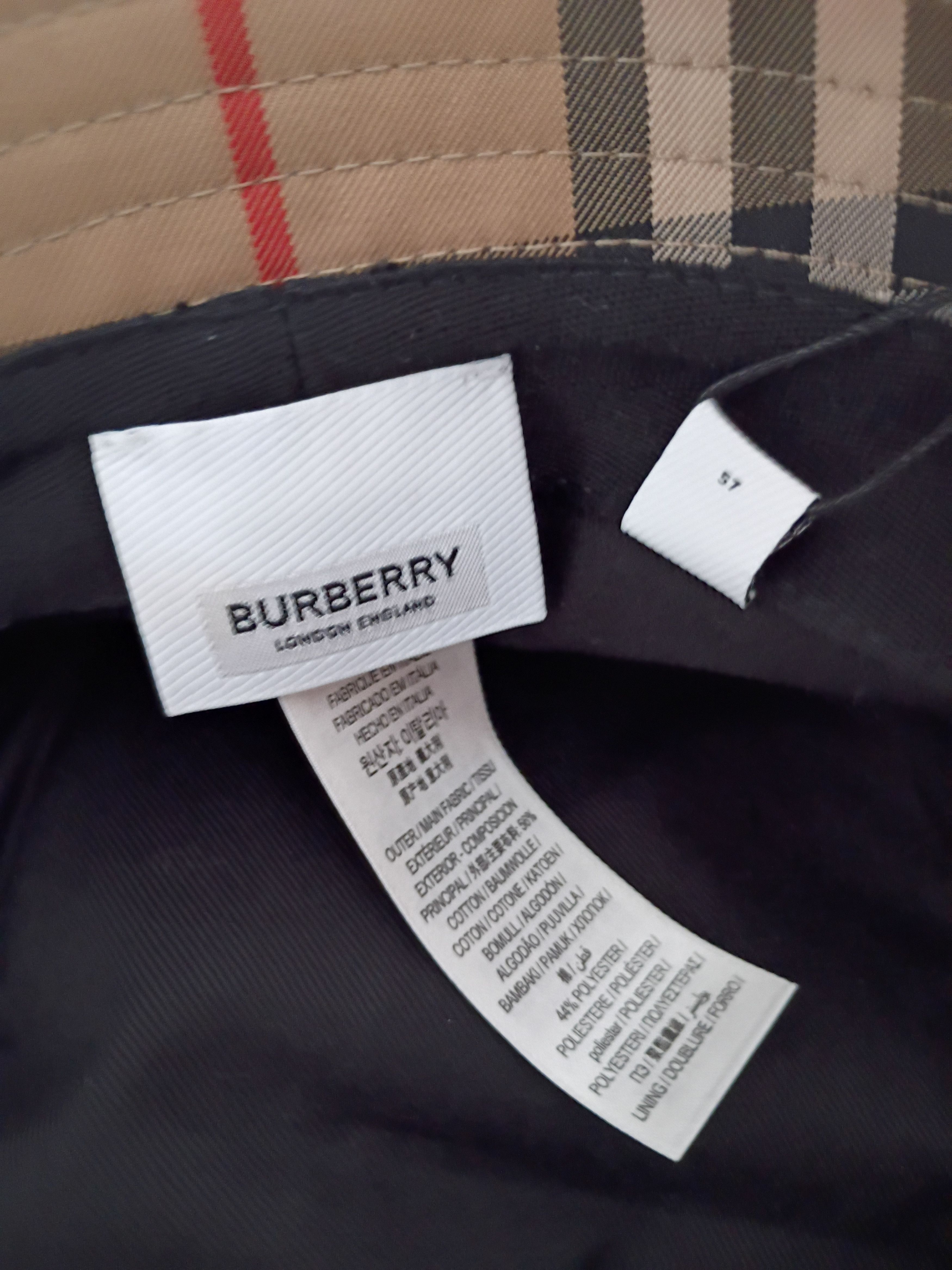 Burberry Burberry hat Size US M / EU 48-50 / 2 - 5 Thumbnail
