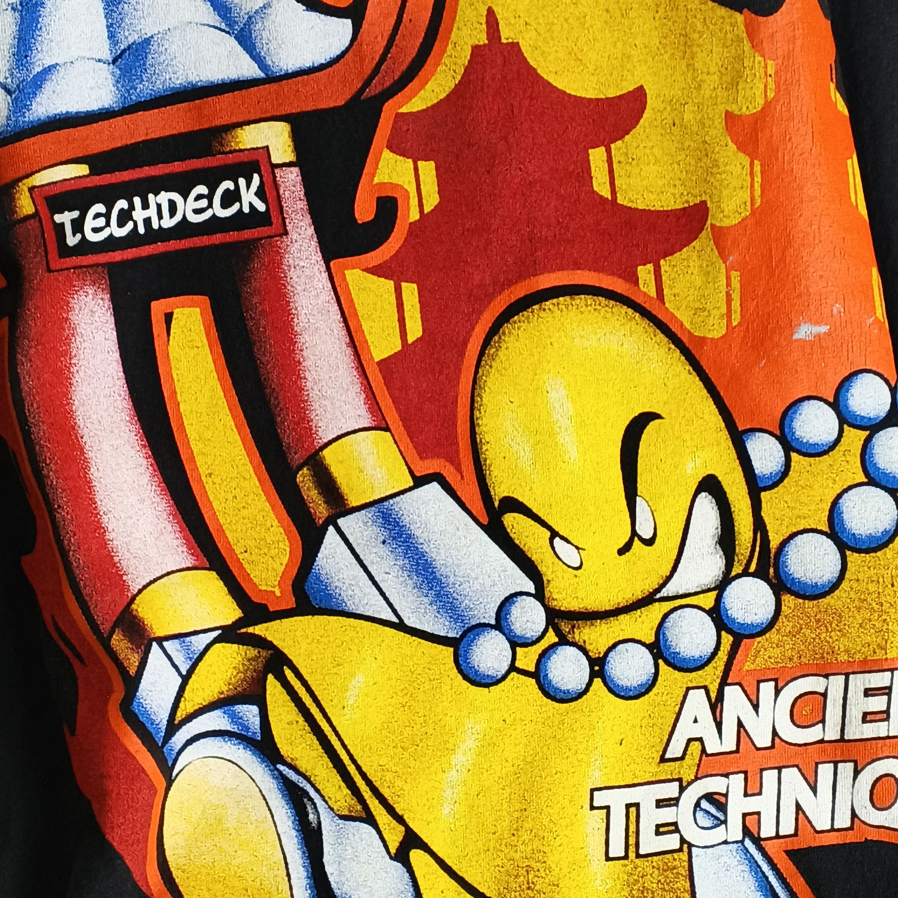 Independent Truck Co. Vintage 90s Skate Techdeck Ancient T-Shirt Size US L / EU 52-54 / 3 - 5 Thumbnail