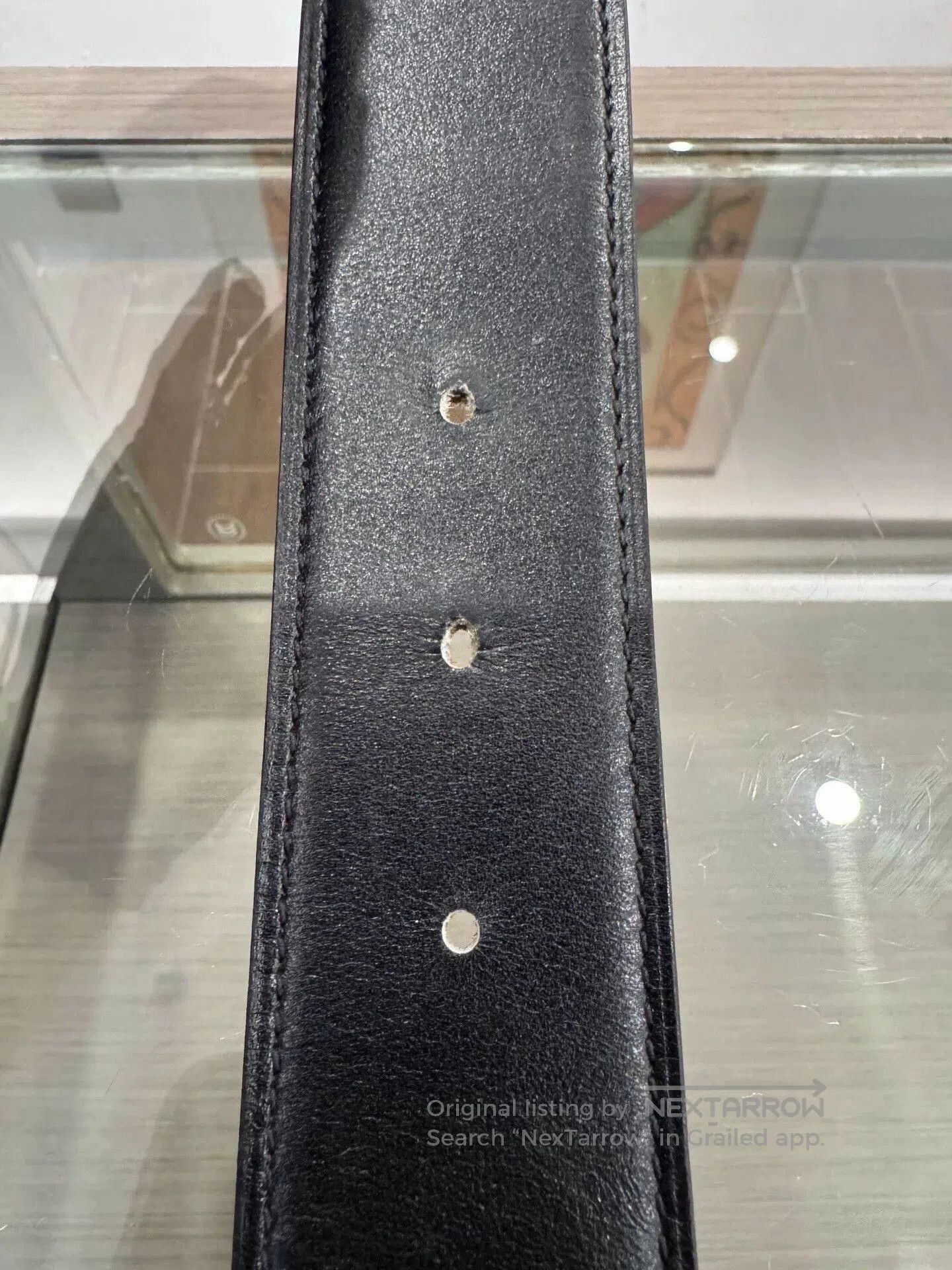Hermes Hermes Men's H Buckle 4cm Belt. Size ONE SIZE - 6 Thumbnail
