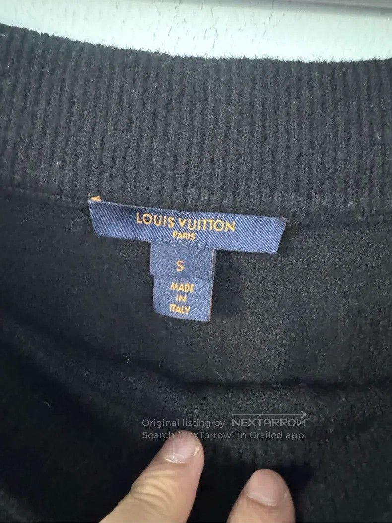 Louis Vuitton Louis Vuitton size s Black knit hip skirt Size 24" / US 00 / IT 34 - 2 Thumbnail