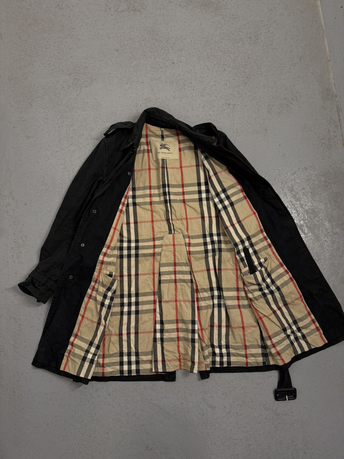 Burberry Burberry London Nova Check Trench Coat Size US M / EU 48-50 / 2 - 9 Thumbnail