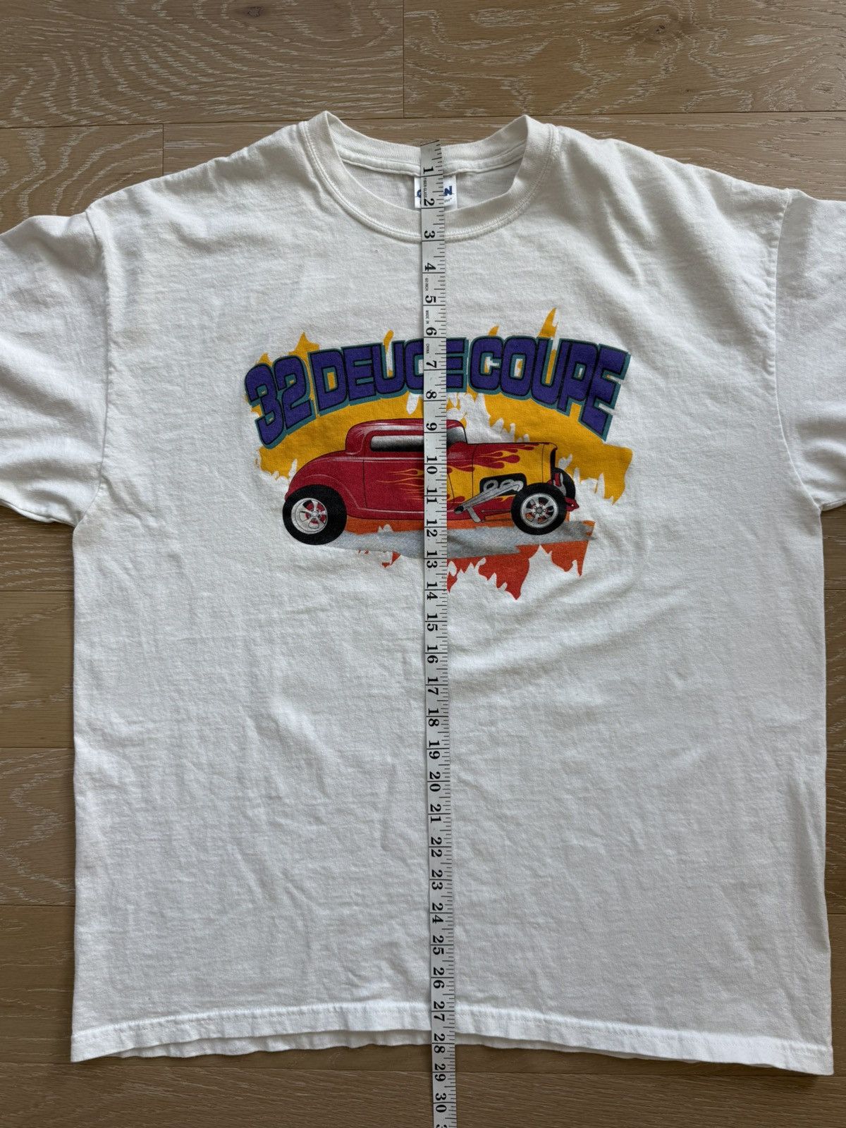 Gildan Ford 32 Deuce Coupe 1932 Model 18 Hot Rod Racing Car Shirt Size US XL / EU 56 / 4 - 10 Thumbnail