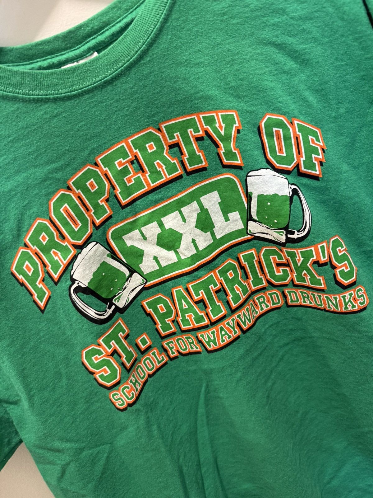 Vintage VTG ST PATRICKS WAYWARD DRUNKS TEE Size US XL / EU 56 / 4 - 3 Thumbnail