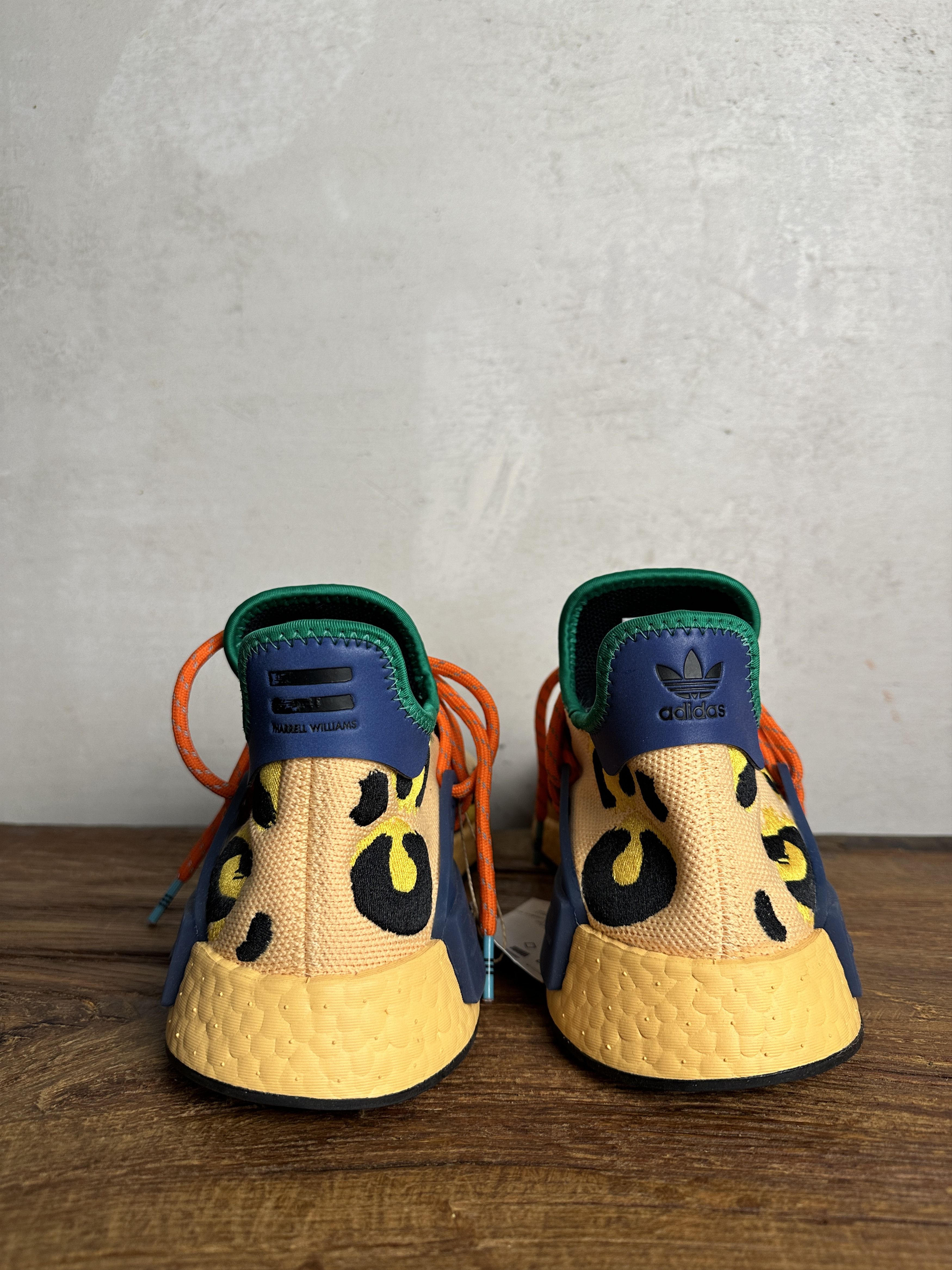 Adidas Adidas x Pharrell HU NMD Animal Print Sneakers Size US 11 / EU 44 - 6 Thumbnail