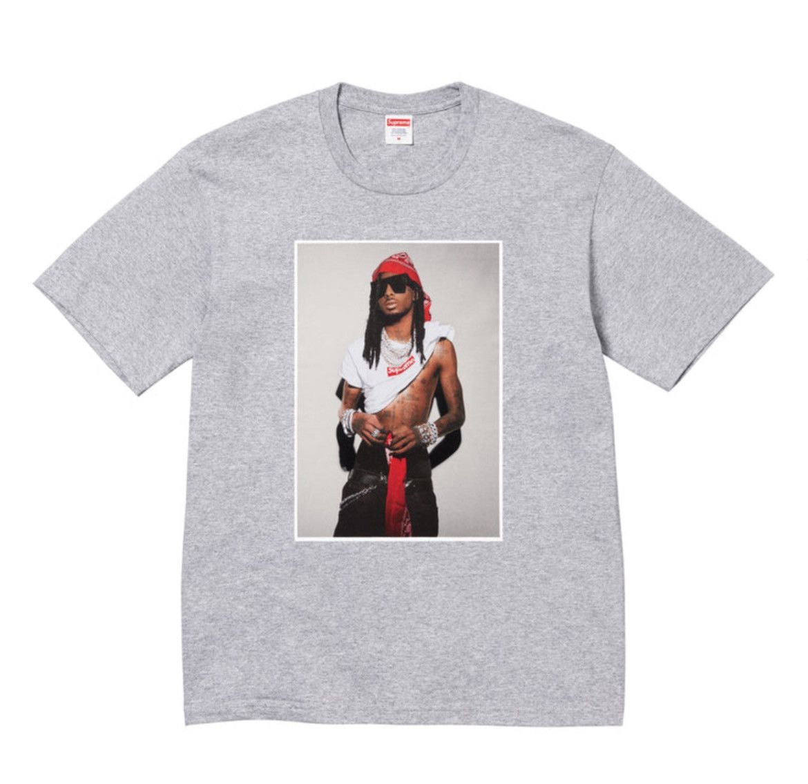 Supreme Supreme Playboi carti photo Tee w poster Size US L / EU 52-54 / 3 - 1 Thumbnail