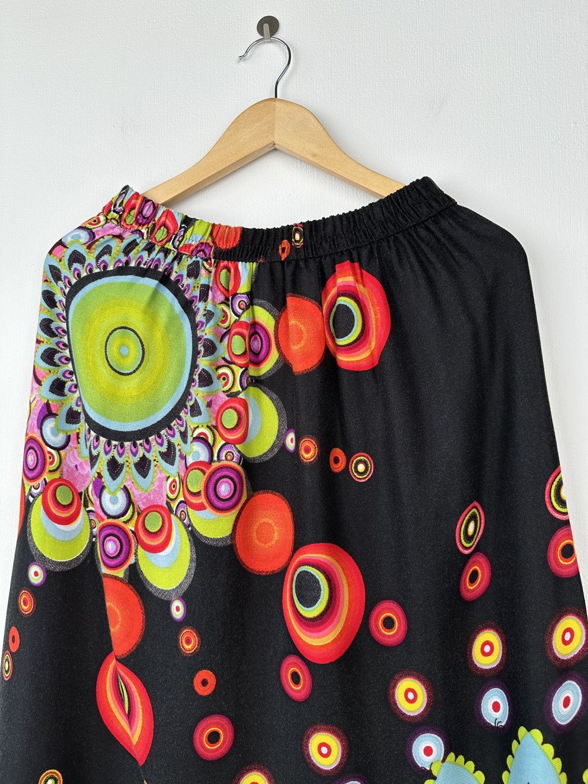 Desigual DESIGUAL Japanese Harem Drop Crotch Multicolor Pants Size 28" / US 6 / IT 42 - 11 Thumbnail