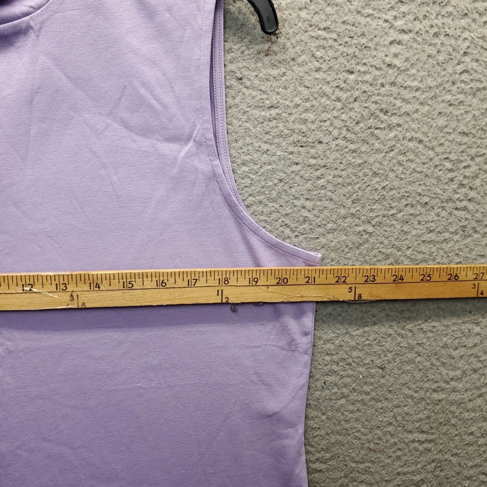 Talbots Talbots Blouse Top Womens Size XL Purple Slim Fit Sleeveless Mock Neck Back Zip Size XL / US 12-14 / IT 48-50 - 4 Thumbnail