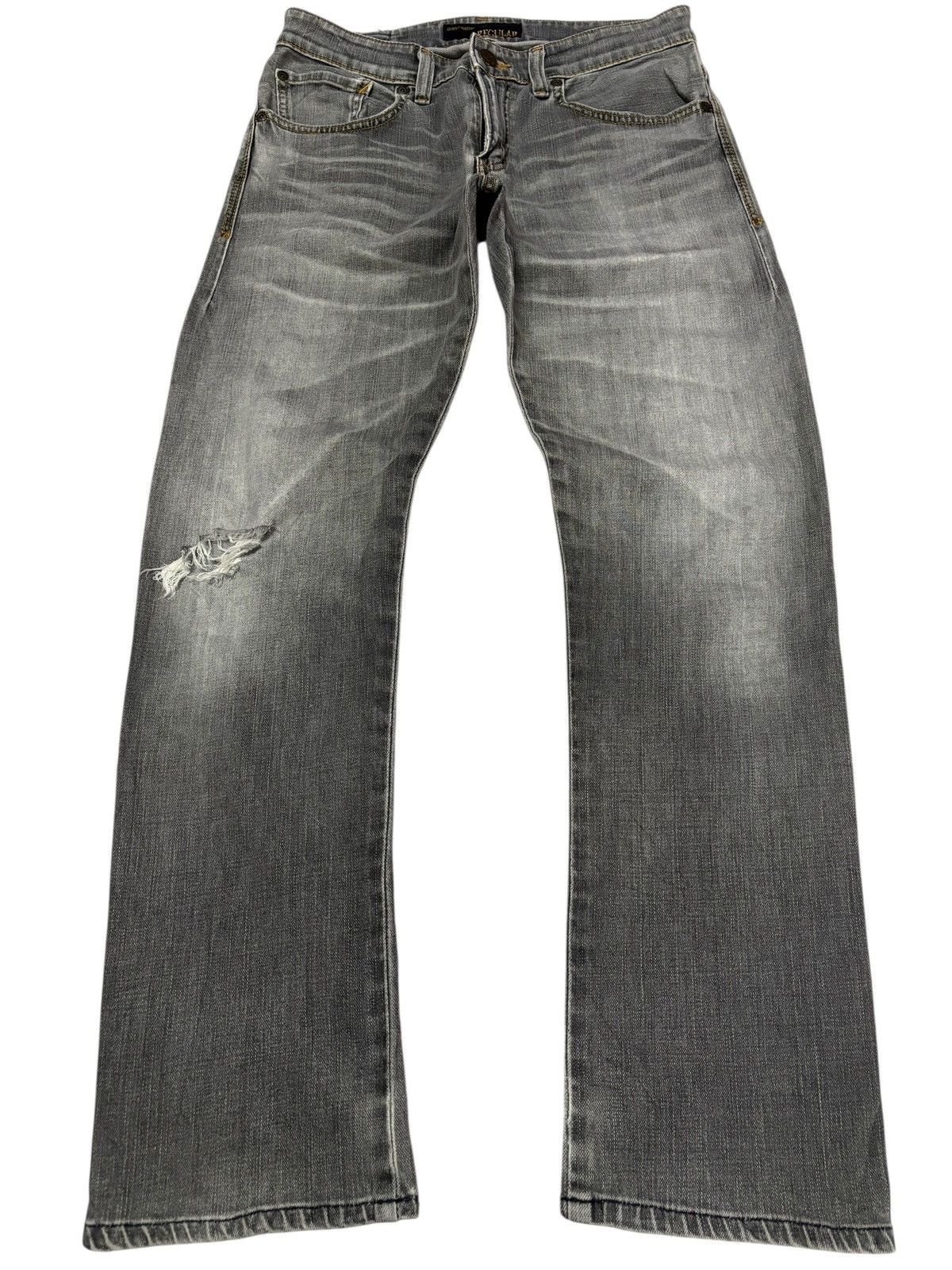Edwin Vtg Edwin Japan 503 Distressed Jeans Size US 30 / EU 46 - 1 Thumbnail