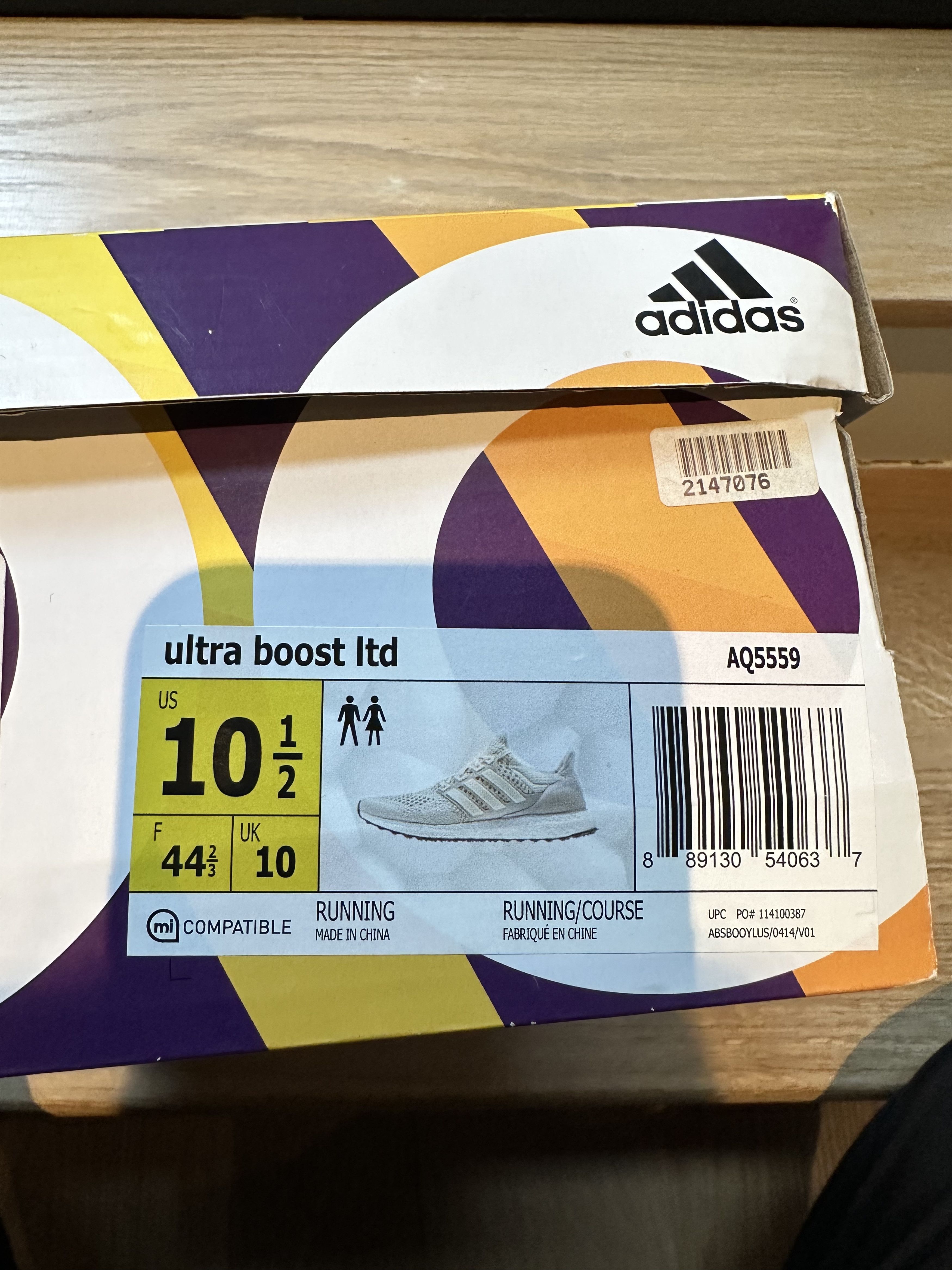 Adidas Adidas ultraBoost Cream 1.0 2015 Size US 10.5 / EU 43-44 - 5 Thumbnail