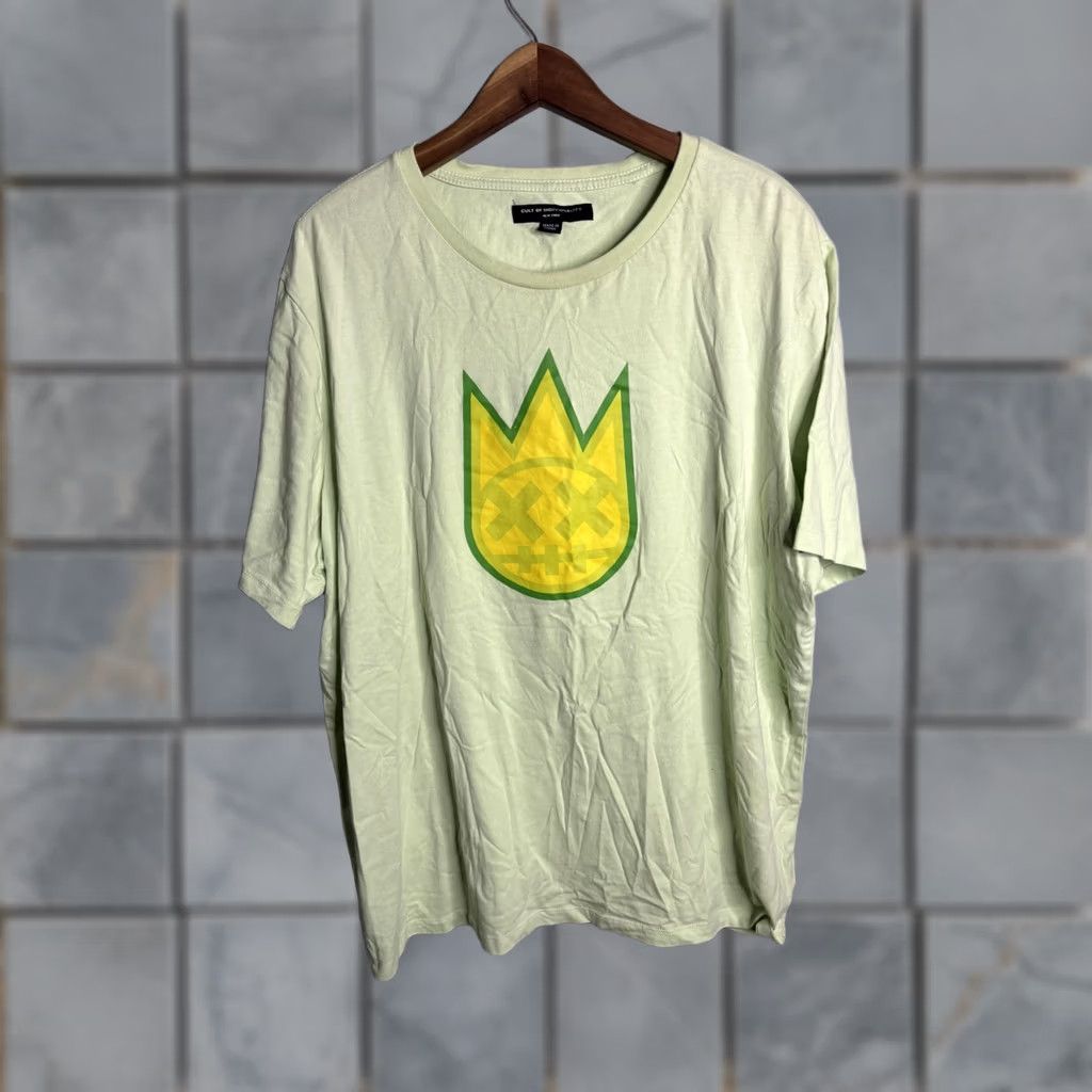 Cult Of Individuality Cult of Individuality Shirt Mens 2XL Green Crown Face Graphic Tee Size US XXL / EU 58 / 5 - 1 Thumbnail
