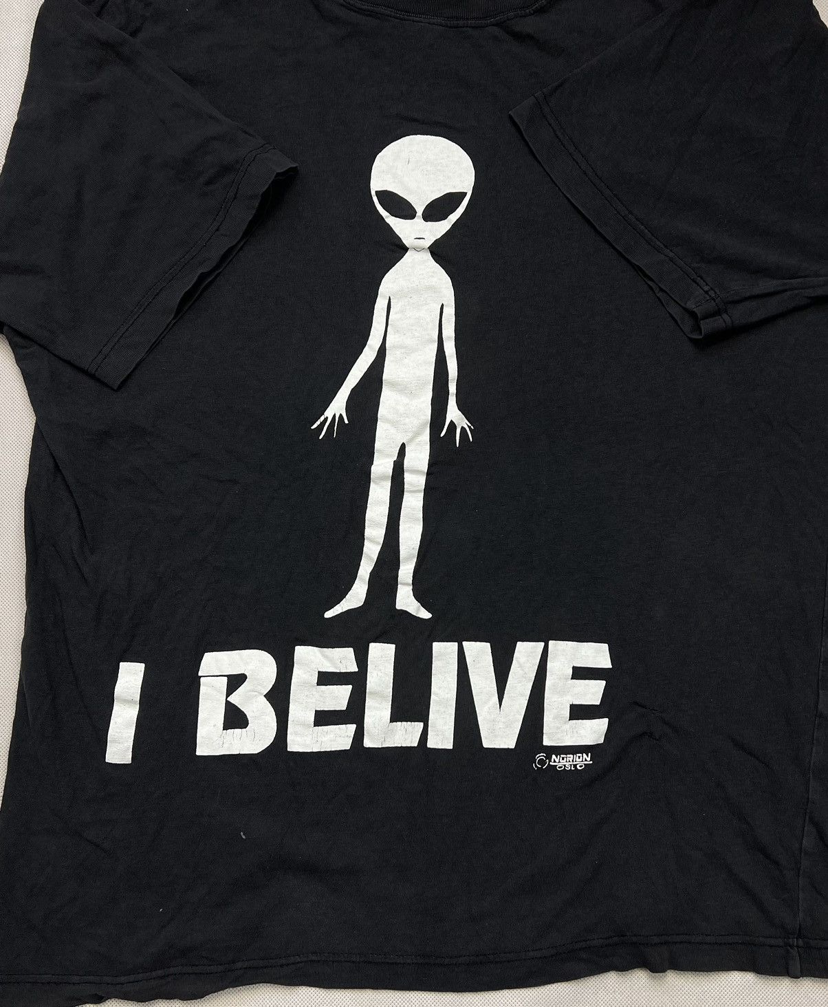 Band Tees × Vintage Baggy Tshirt I Belive UFO Norion Oslo Vintage 90’s Size US L / EU 52-54 / 3 - 2 Thumbnail
