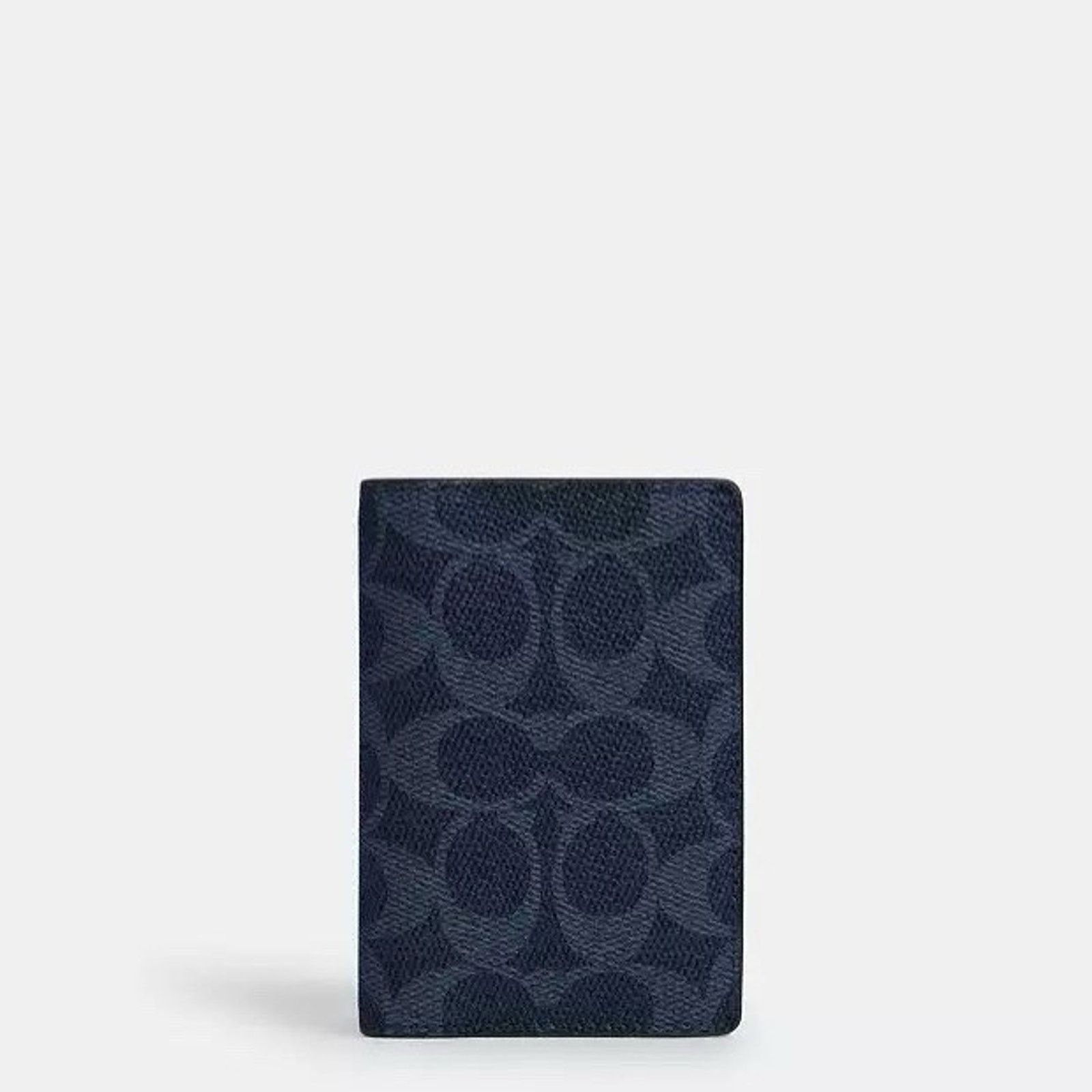 Coach NWT Coach Id Wallet CW367, Light Denim / Midnight Navy Size ONE SIZE - 4 Thumbnail