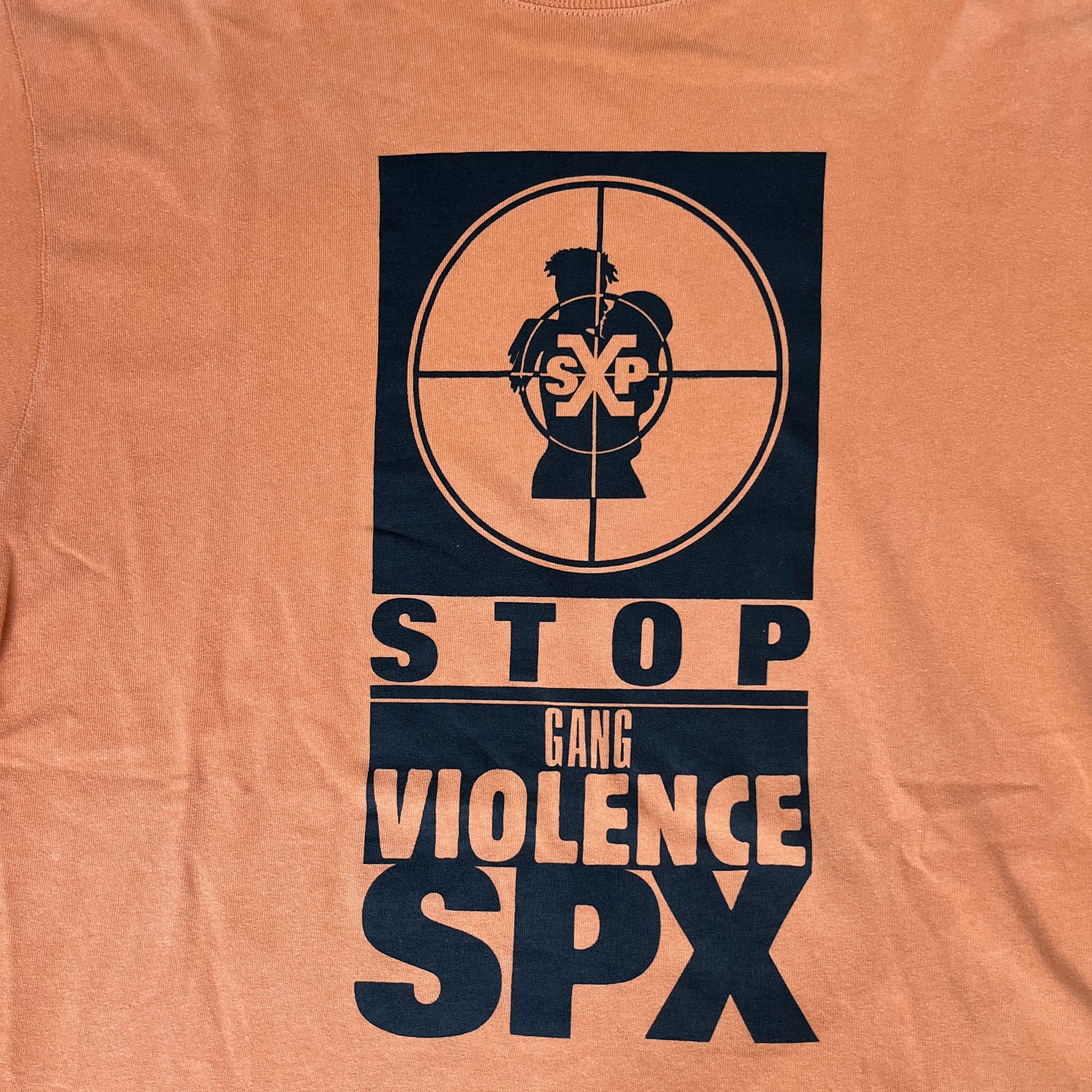 Vintage Very Rare Vintage Lennox Lewis Stop Gang Violence Tshirt Size US XL / EU 56 / 4 - 3 Thumbnail