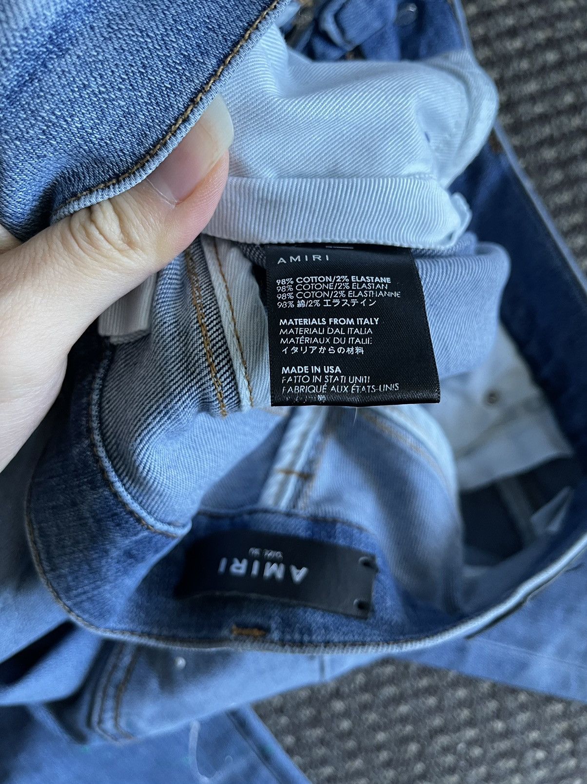 Amiri Knee Slit Jeans Size US 30 / EU 46 - 6 Thumbnail