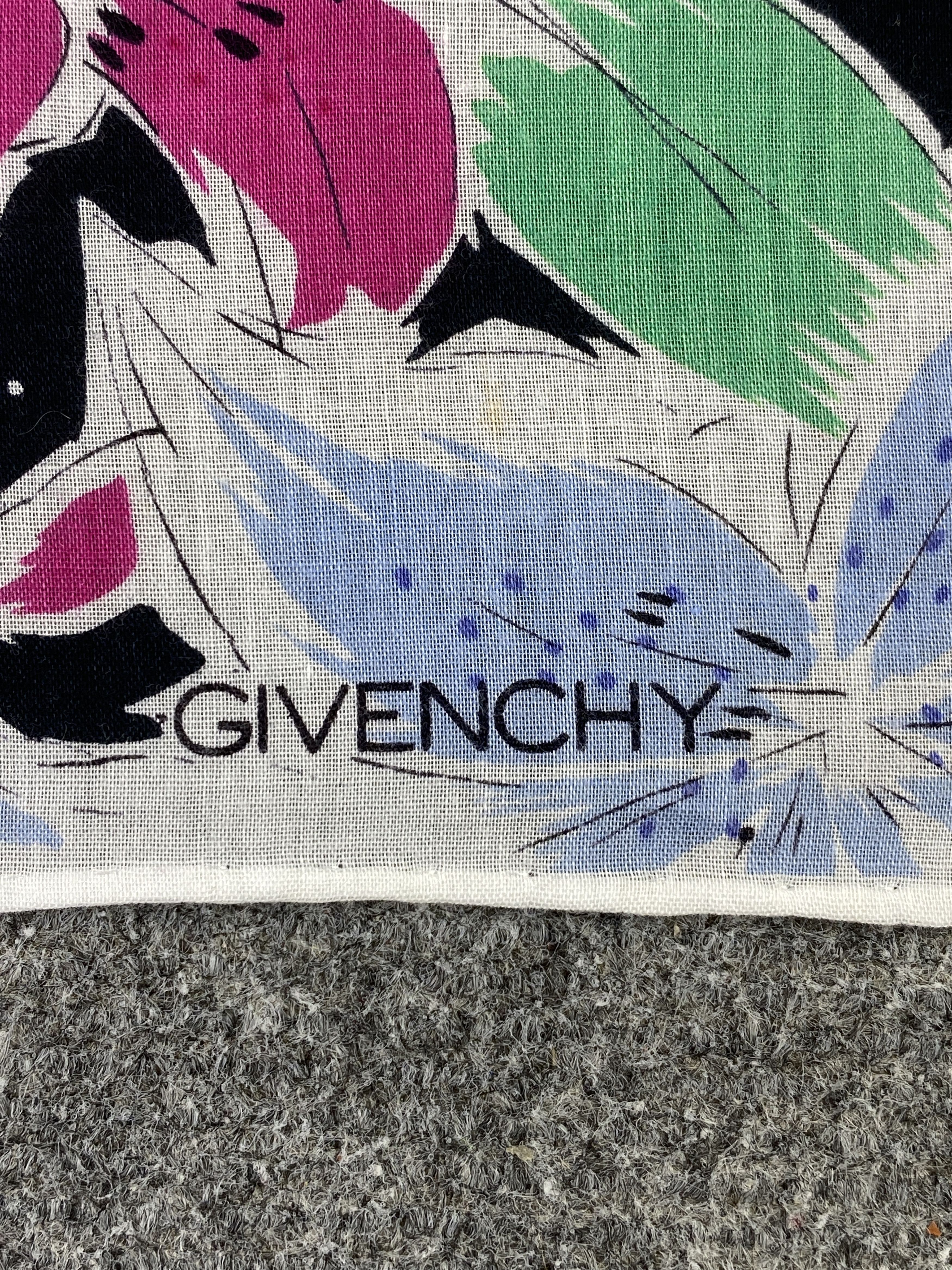 Givenchy Vintage Givenchy Handkerchief / Neckerchief KT0169 Size ONE SIZE - 7 Thumbnail
