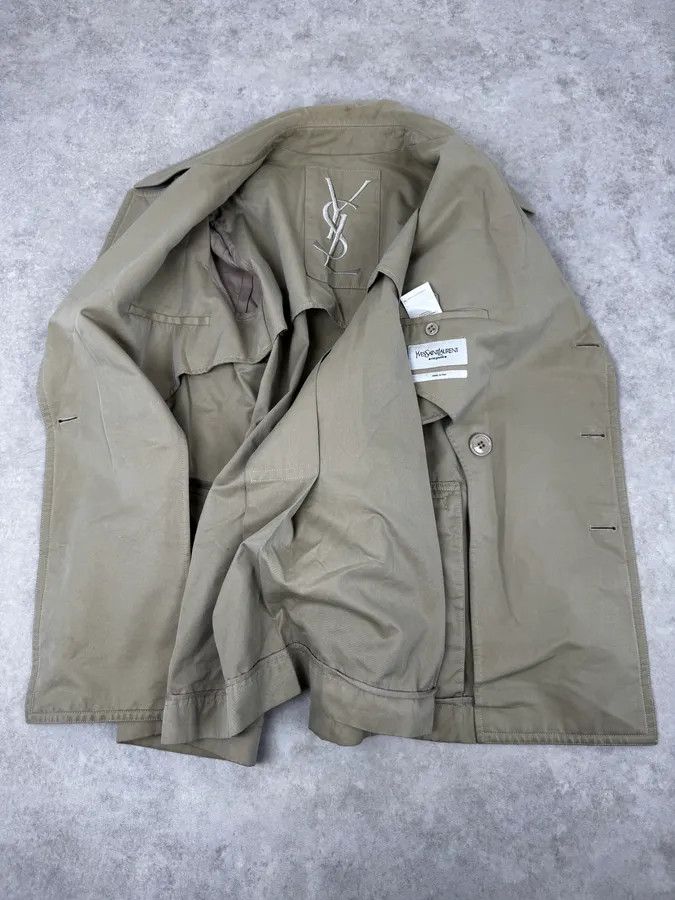 Yves Saint Laurent AW2005 Yves Saint Laurent Beige Belted Trench Coat Size US M / EU 48-50 / 2 - 8 Thumbnail