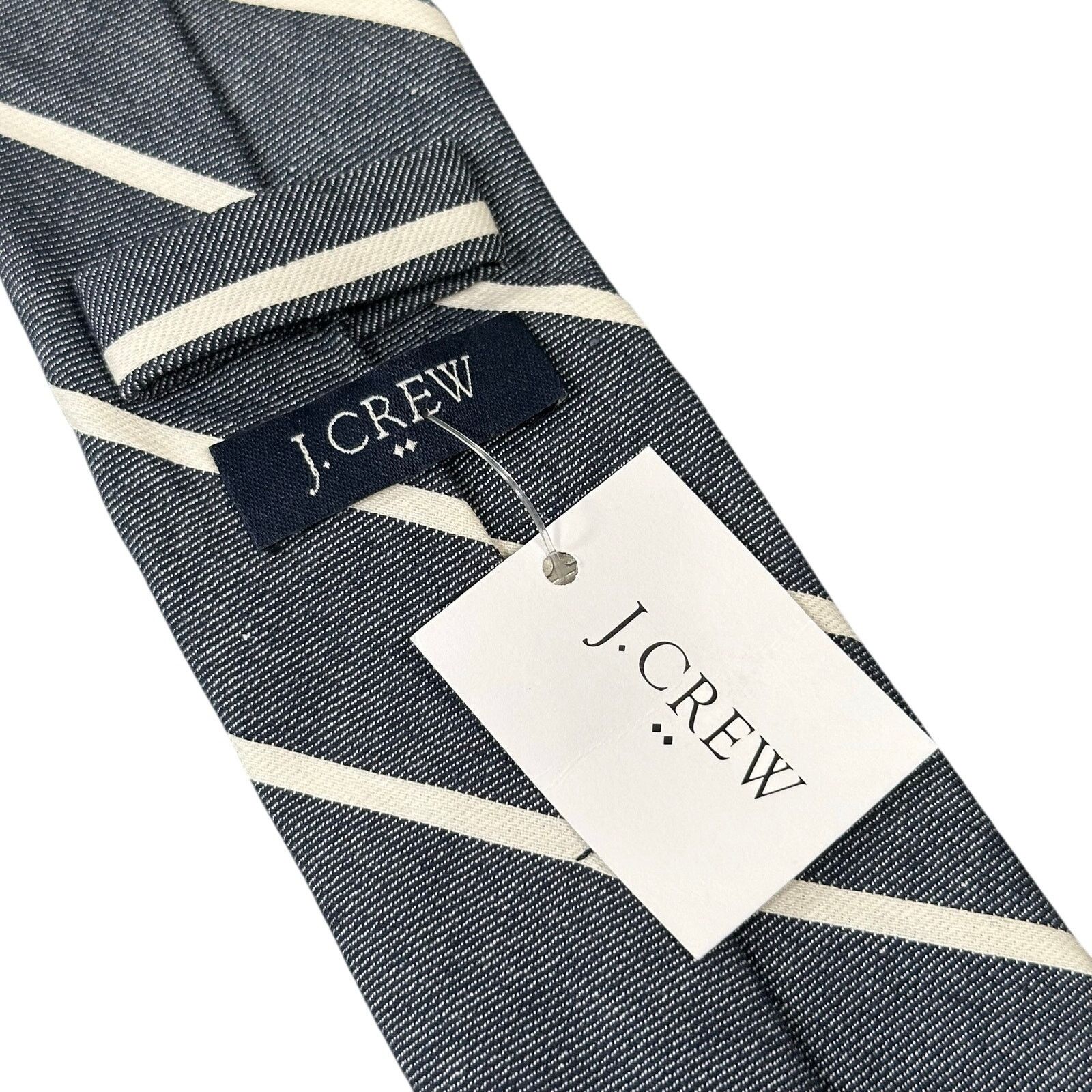 J.Crew J Crew Men's Thin Stripe Tie Cotton Size ONE SIZE - 3 Thumbnail