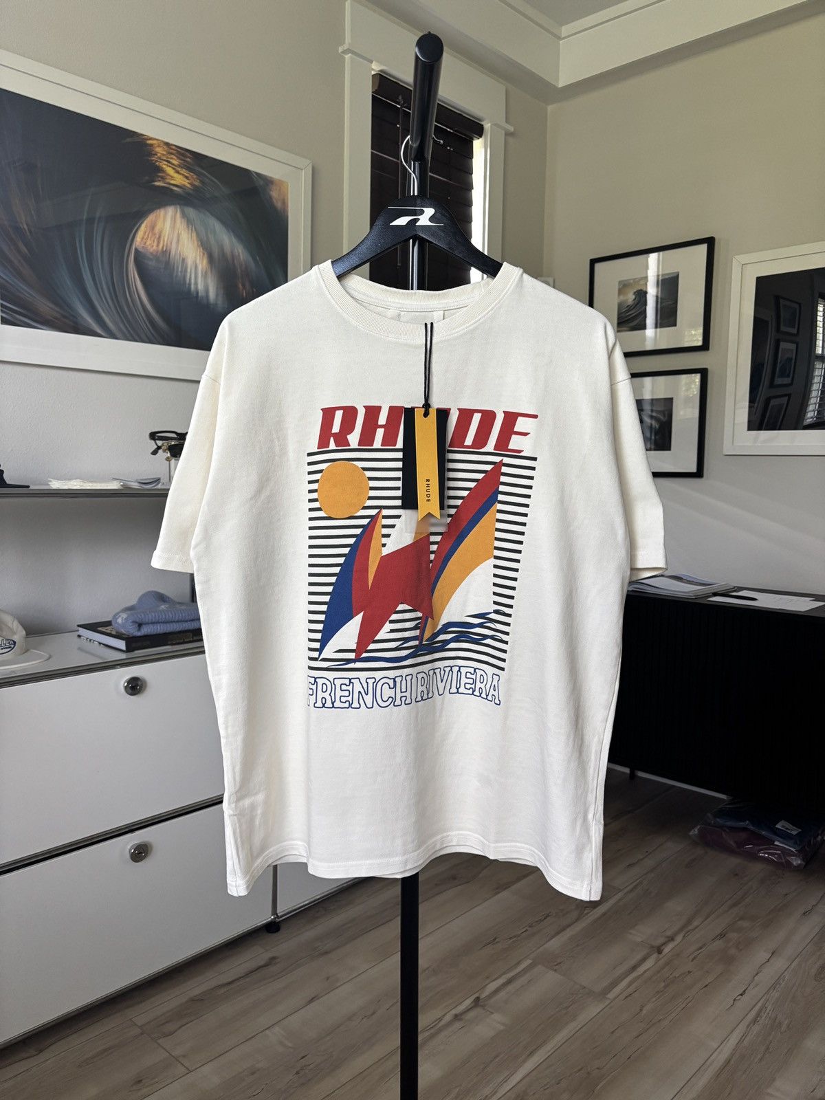 RHUDE - SOLD OUT POSTER SAILING TEE