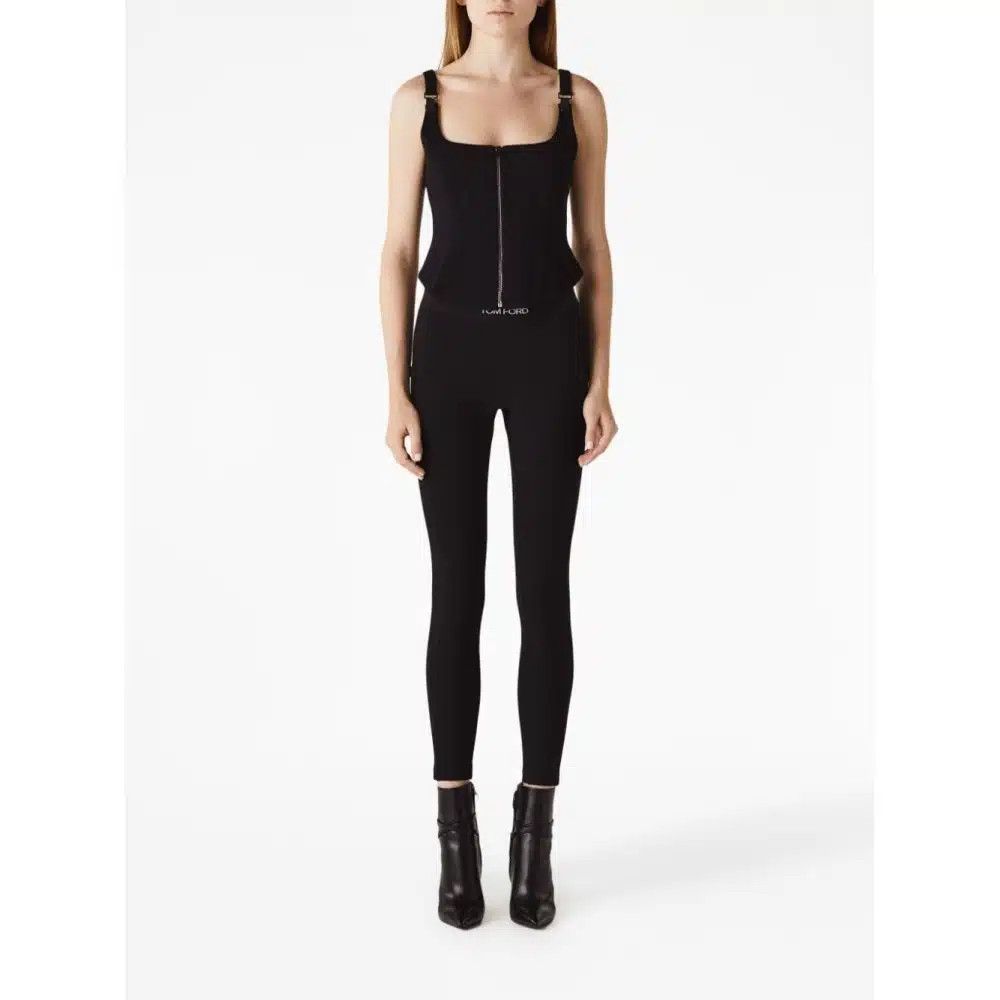 Tom Ford o1loc1c1024 TS2043 Corset Top in Black Size S / US 4 / IT 40 - 3 Thumbnail