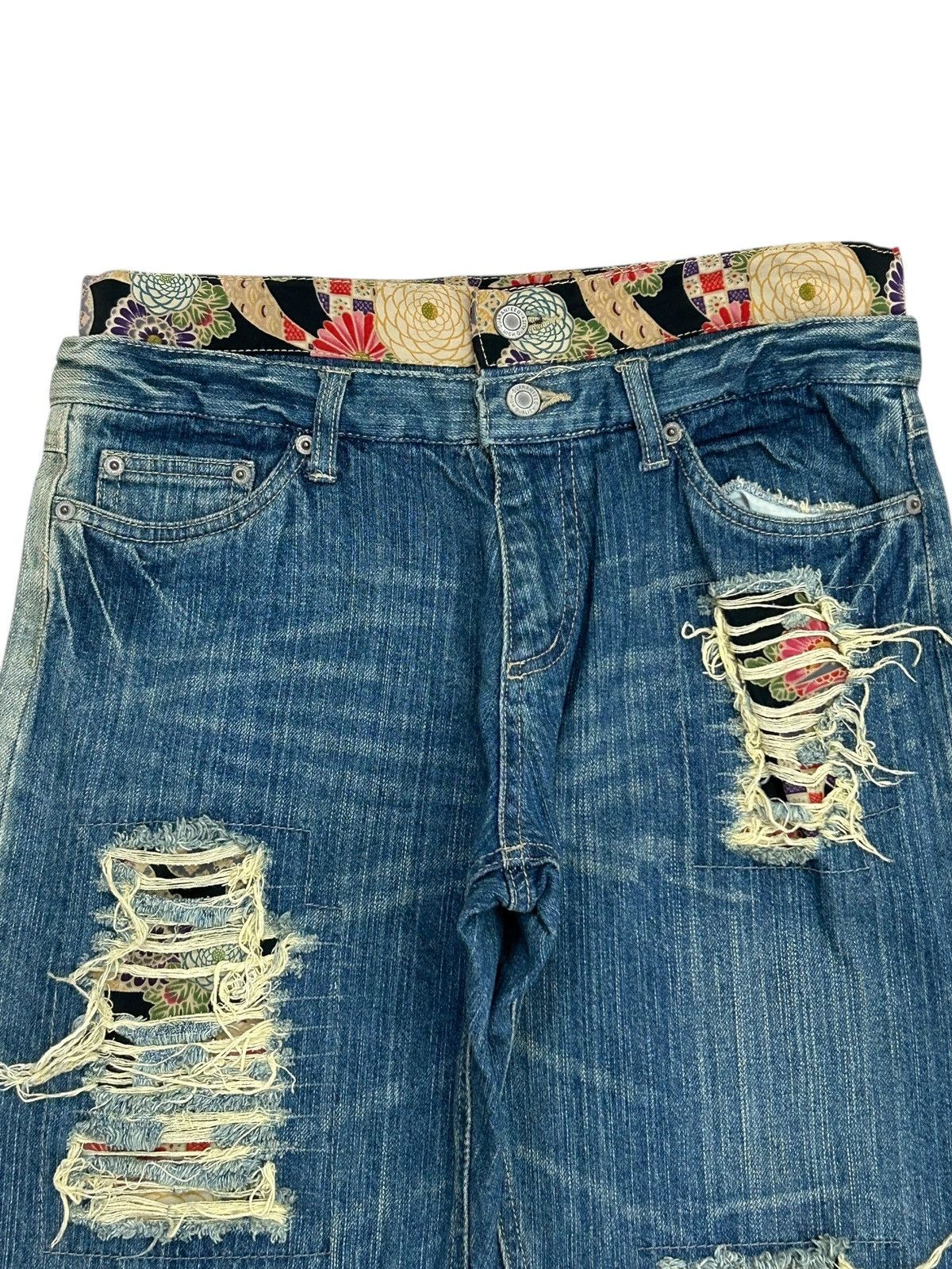 Japanese Brand Vintage Japanese Brand Karakuri Distresed Size US 30 / EU 46 - 7 Thumbnail