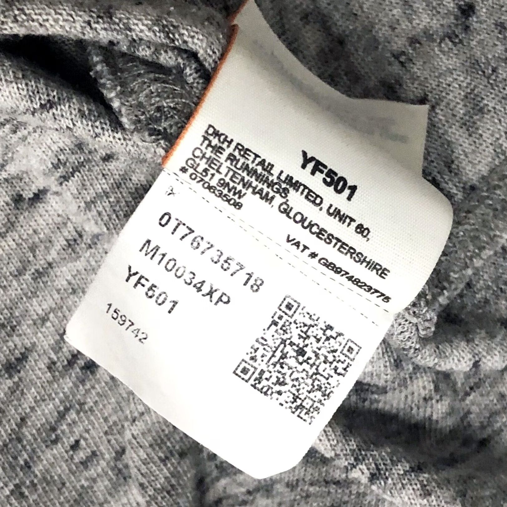 Superdry Superdry Shirt Mens XL Sporting Marl Grey Fitted Men Short Sleeve Crew Neck Size US XL / EU 56 / 4 - 7 Thumbnail