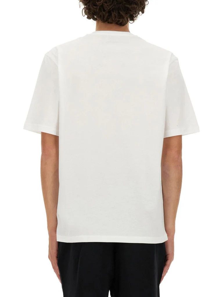 Moschino o1s22i1n0924 Short Sleeve T-Shirt in White Size US M / EU 48-50 / 2 - 3 Thumbnail