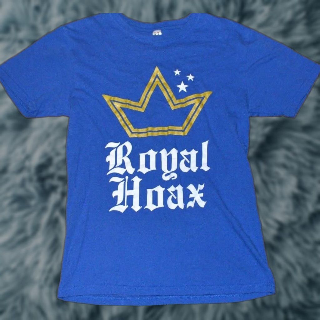 Vintage Royal Hoax Band T Shirt Adult Small Detroit MI Indie Alternative Pop Rock Trecento 100% Cotton Short Sleeve Graphic Tee Blue Music T-Shirt Size US S / EU 44-46 / 1 - 1 Preview