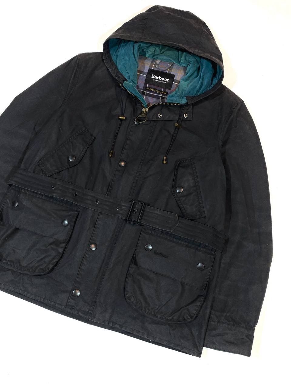Barbour Barbour Durham Walking Waxed Men Jacket Size US L / EU 52-54 / 3 - 3 Thumbnail