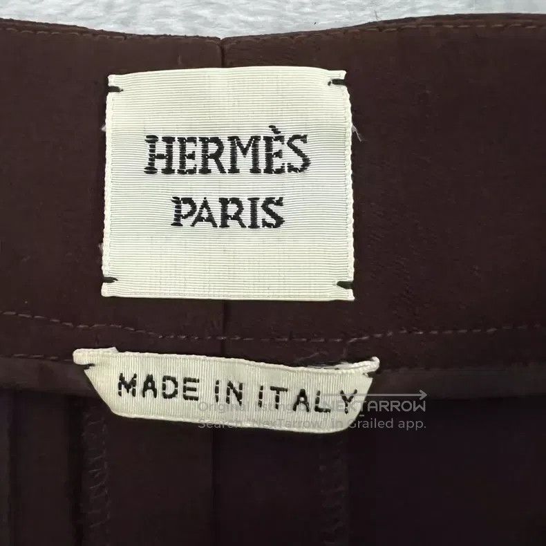 Hermes Hermes Reddish-Brown Long Pants Size 25" / US 0 / IT 36 - 3 Thumbnail