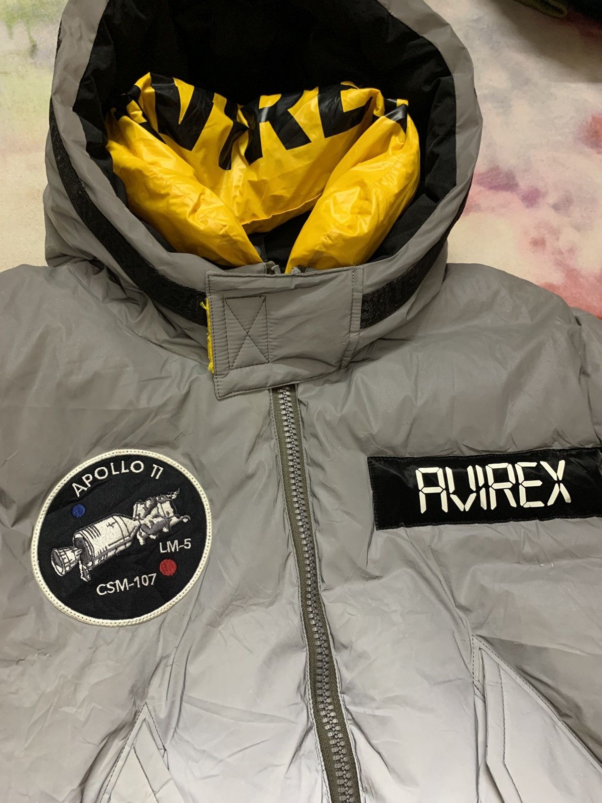 Avirex Avirex Astronaut Apollo Glowing Puffer Down Jacket Size US L / EU 52-54 / 3 - 11 Thumbnail