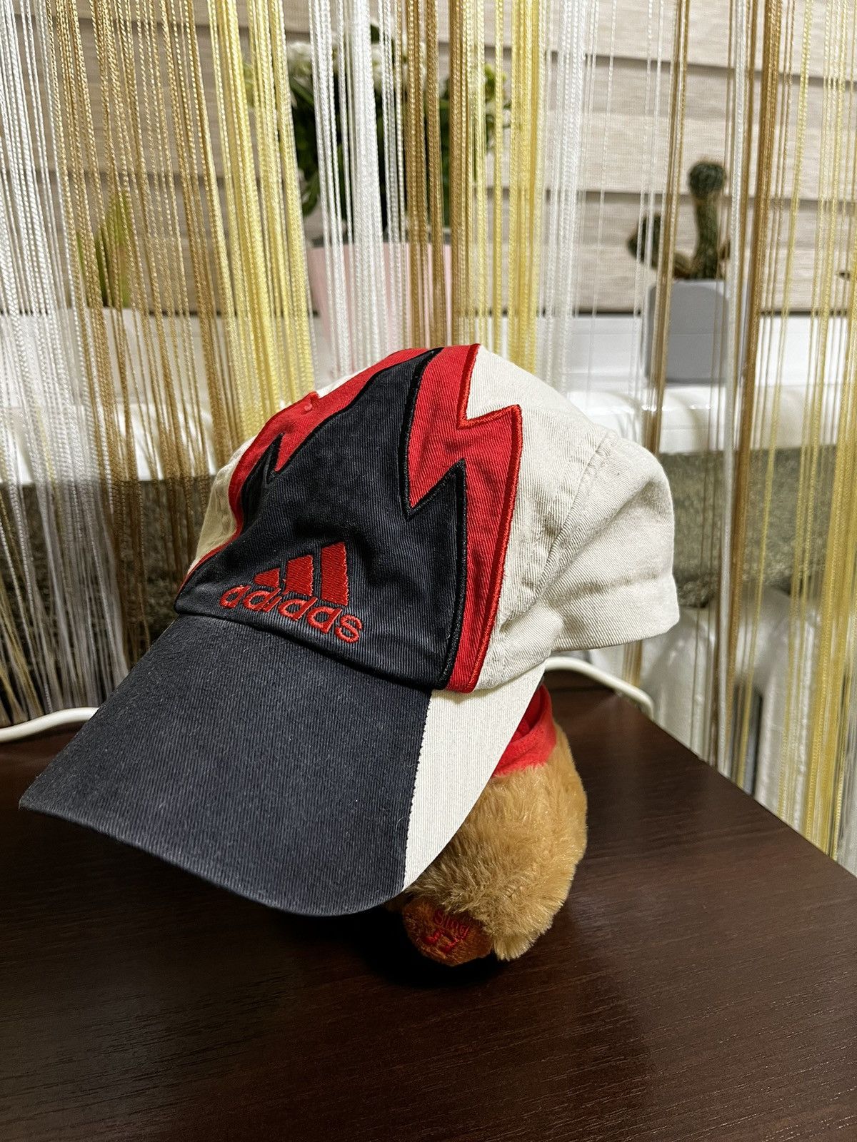 Adidas × Vintage Vintage 80-s 1980 Adidas Fire Cap Size ONE SIZE - 1 Thumbnail