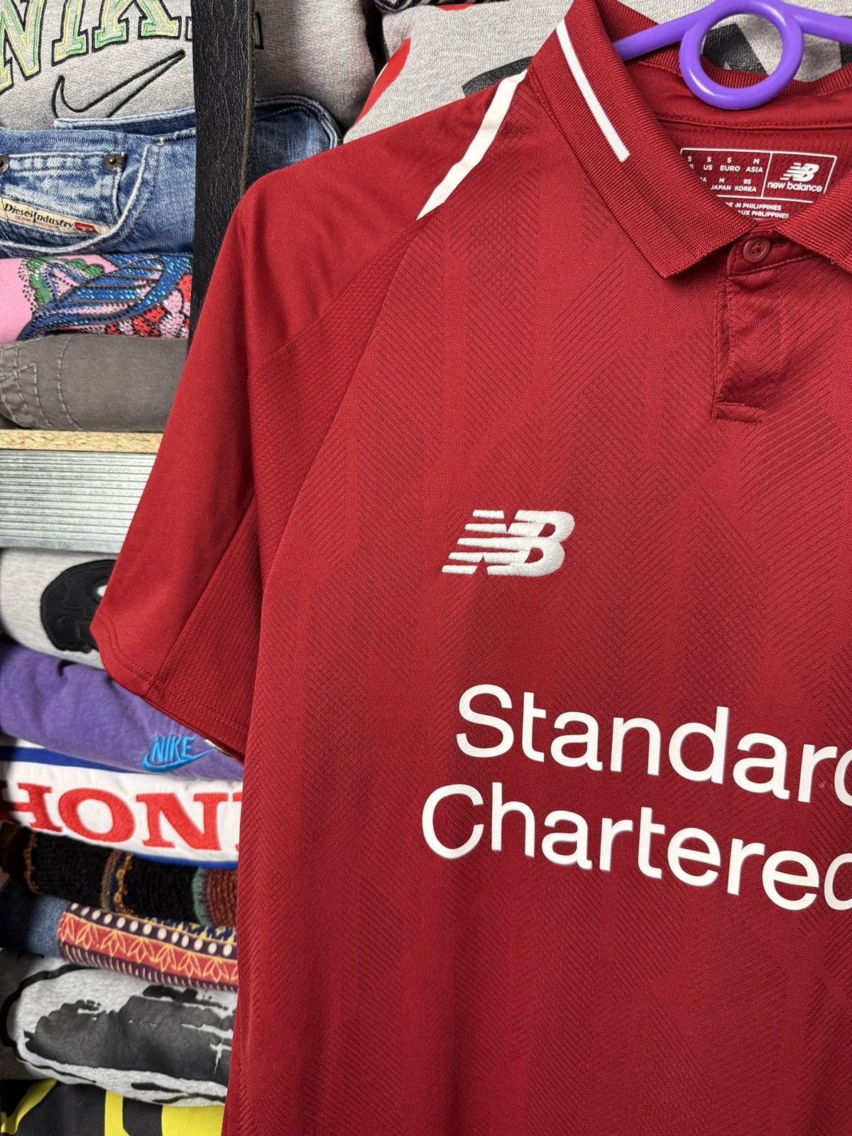 New Balance New Balance FC Liverpool M.Salah Soccer Jersey Y2K Drill Size US S / EU 44-46 / 1 - 4 Thumbnail