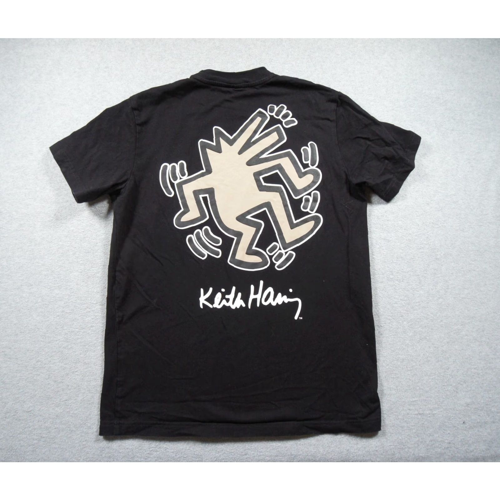 Palace Keith Haring Shirt Mens Small Black Art Graphic Tee Short Sleeve Crew Neck T-Shirt Logo Size US S / EU 44-46 / 1 - 5 Thumbnail