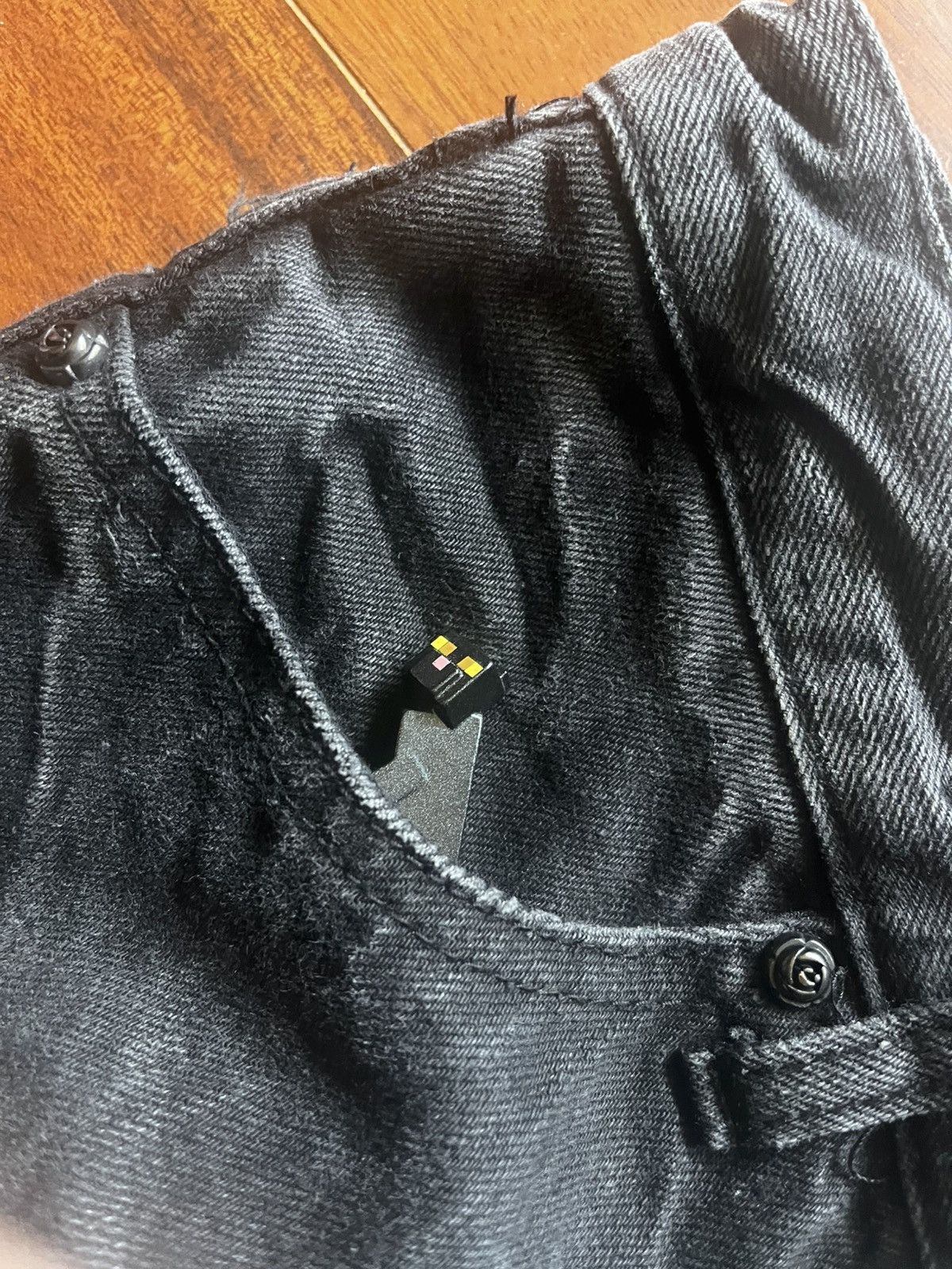 GOSTAR DE FUGA FUGA Destroyed slim bootcut Jeans Size US 30 / EU 46 - 3 Thumbnail