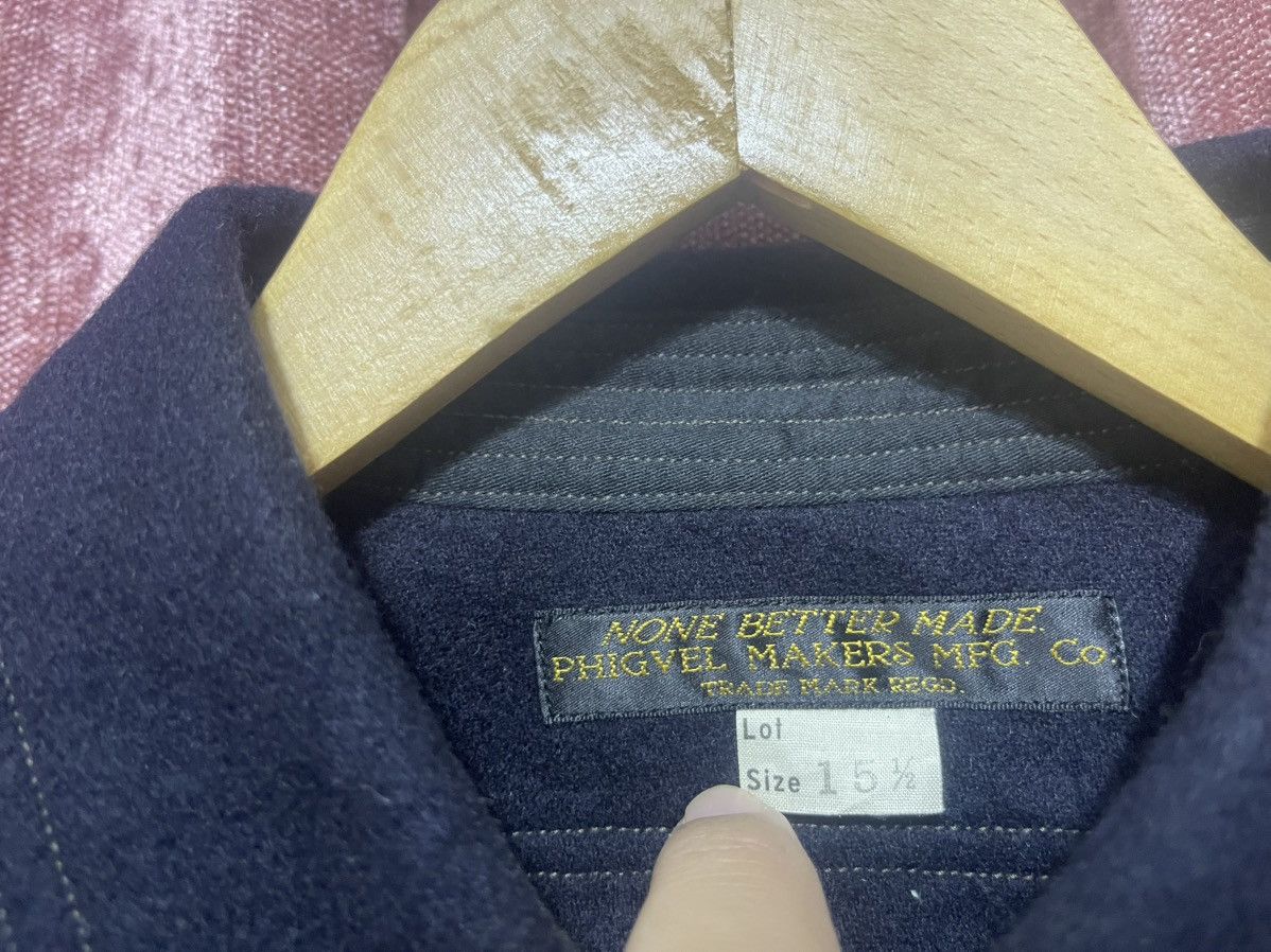 Japanese Brand × PHIGVEL MAKERS & Co. Phigvel Makers & Co. Wool Shirt Japan Size US M / EU 48-50 / 2 - 11 Thumbnail