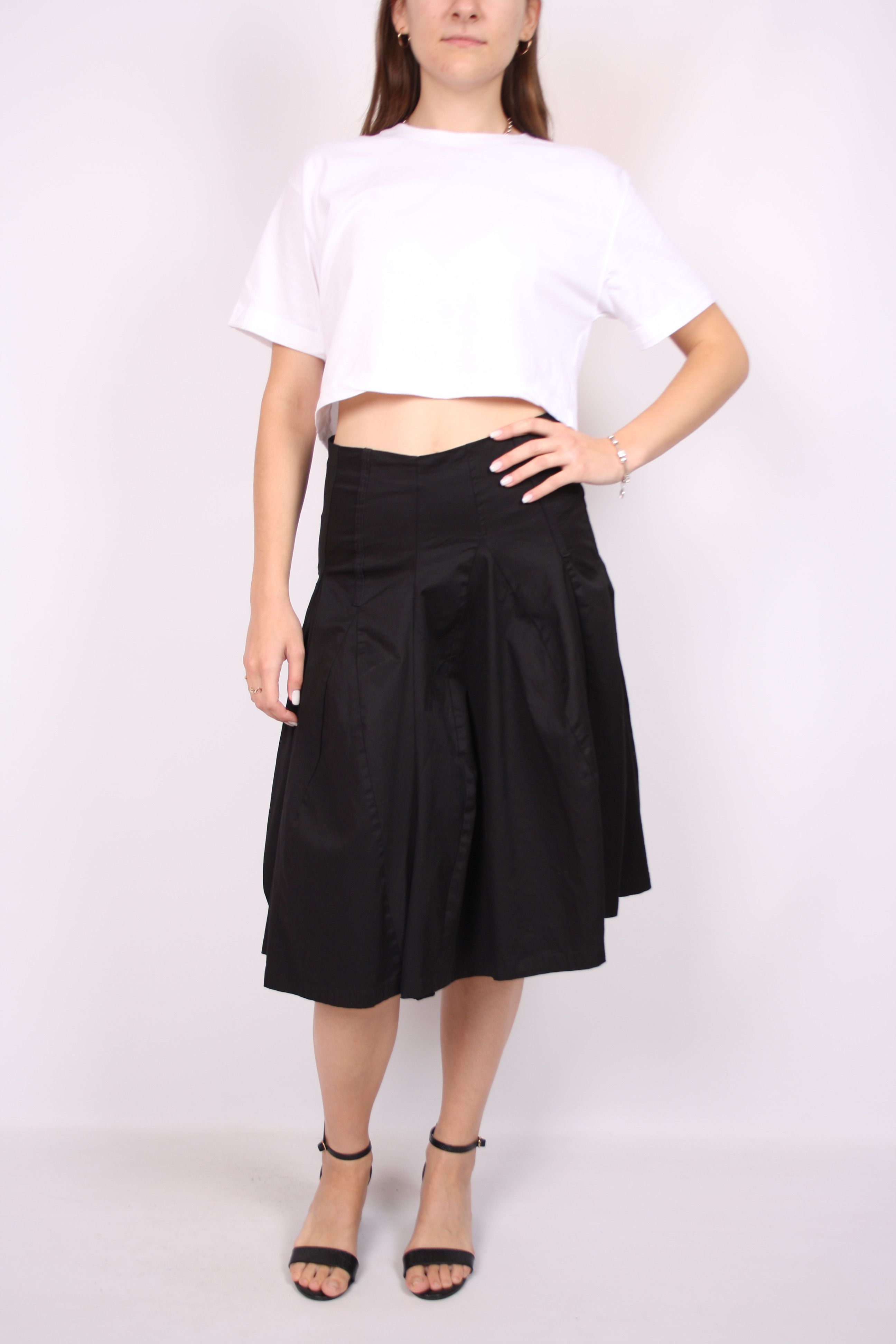 Rundholz Rundholz Black Label Pleated A-line Skirt size XS Size 26" / US 2 / IT 38 - 1 Thumbnail