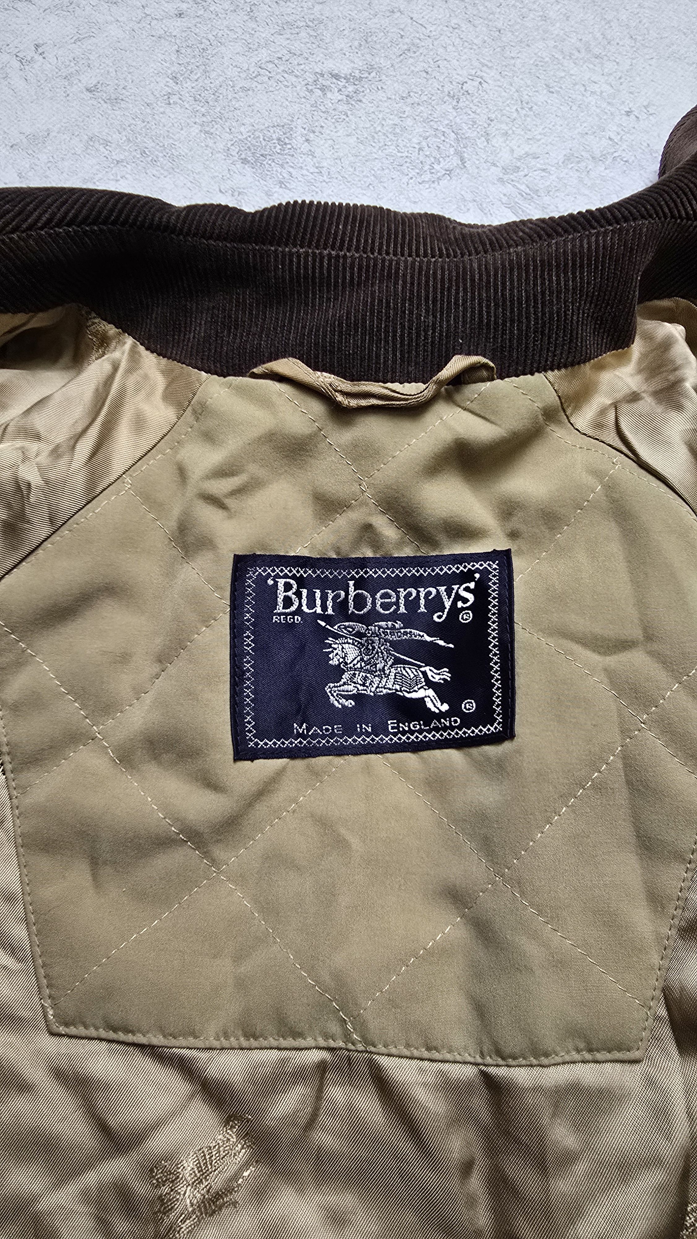 Burberry Vintage Burberrys London Women' Quilted Jacket Trench Coat Size L / US 10 / IT 46 - 22 Thumbnail