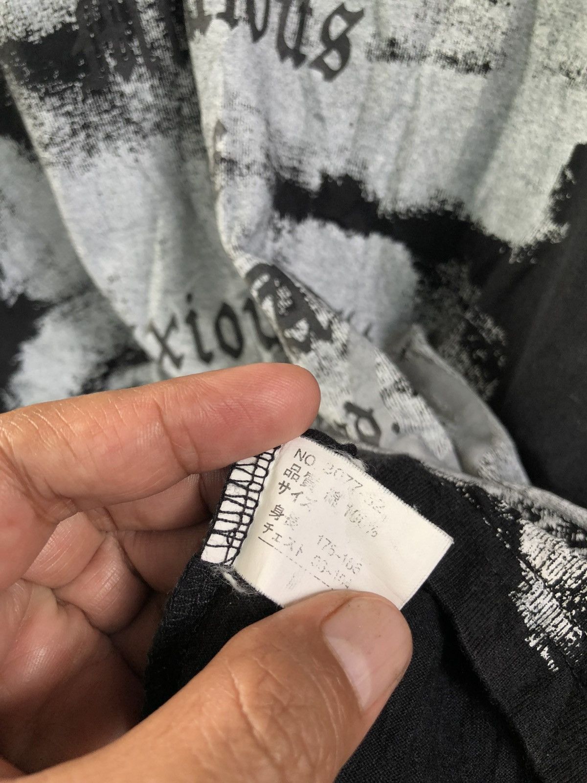 BERNINGS SHO BERNINGS SHO POEM GHOTIC SHIRT Size US L / EU 52-54 / 3 - 4 Thumbnail