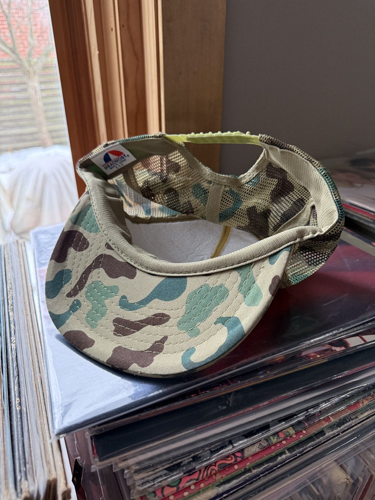 Vintage Vintage Military Desert Storm Camo Mesh Snapback Trucker Size ONE SIZE - 4 Thumbnail