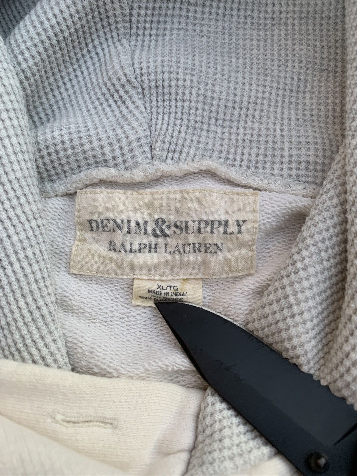 Denim & Supply Ralph Lauren Denim & Supply Ralph Lauren Pullover Hooded Sweatshirt Size US XL / EU 56 / 4 - 8 Thumbnail