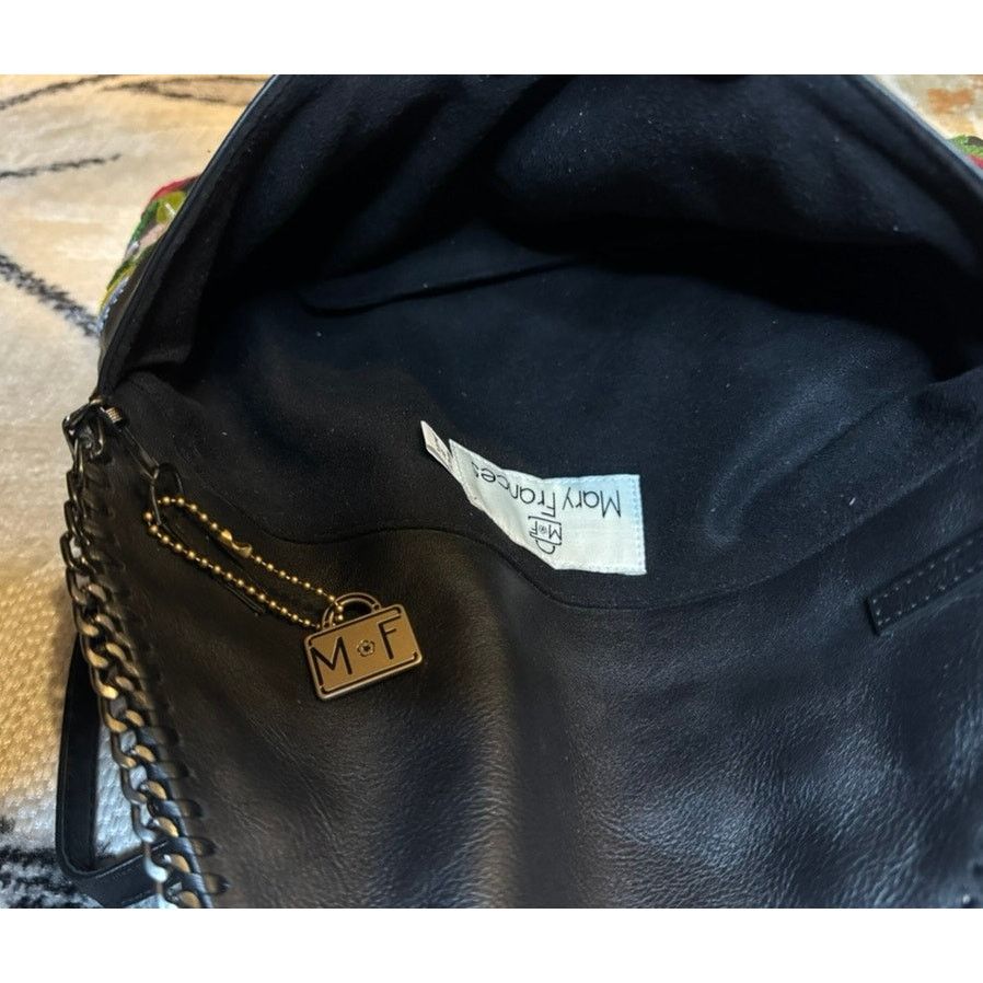Mary Frances Mary Frances embroidered floral black Crossbody purse Size ONE SIZE - 5 Thumbnail