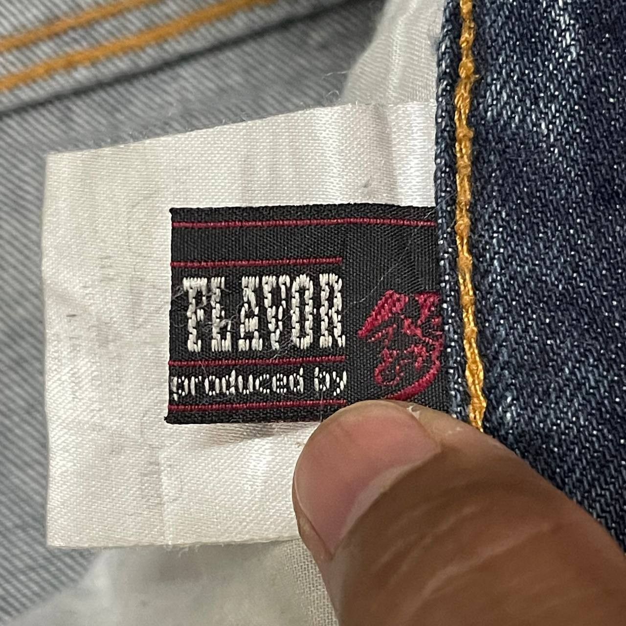 Beauty Beast Vintage Oriental Brand by Nishiki Denim Jeans Size US 30 / EU 46 - 10 Thumbnail