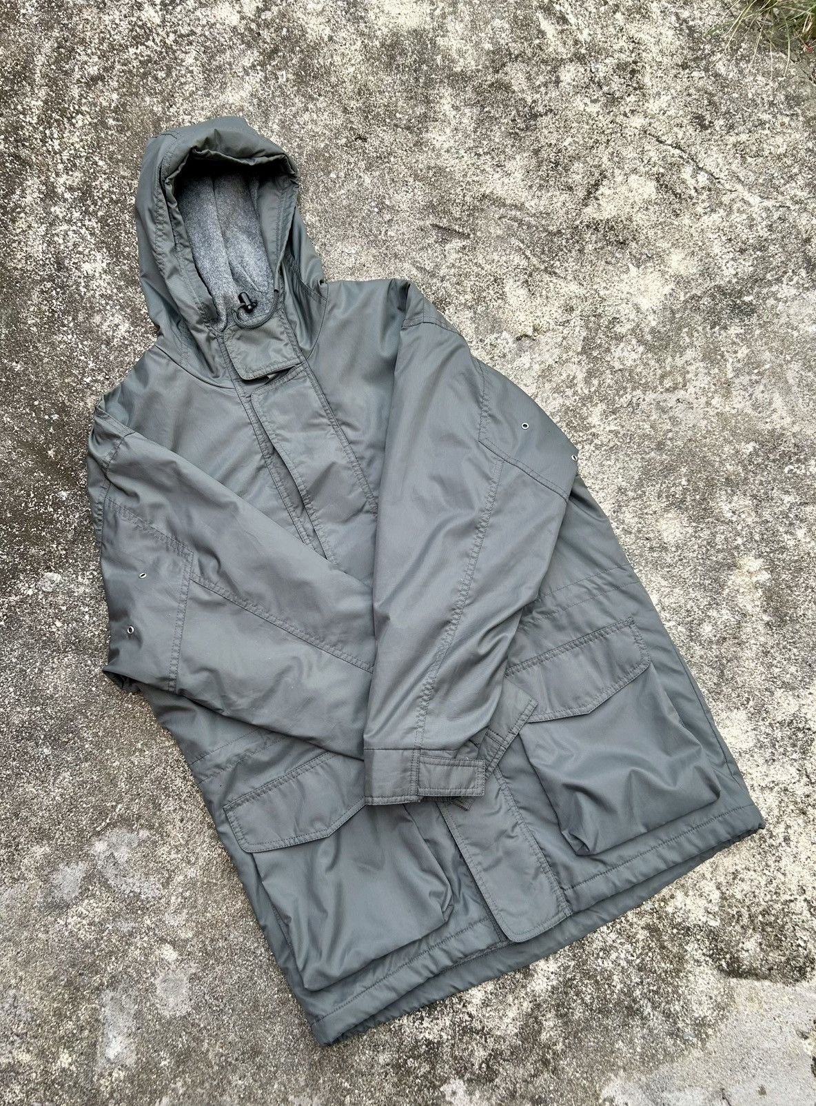Vintage Polo Beverly Hills Polo Club Lined Fleece Nylon Parka Jacket Size US L / EU 52-54 / 3 - 2 Thumbnail