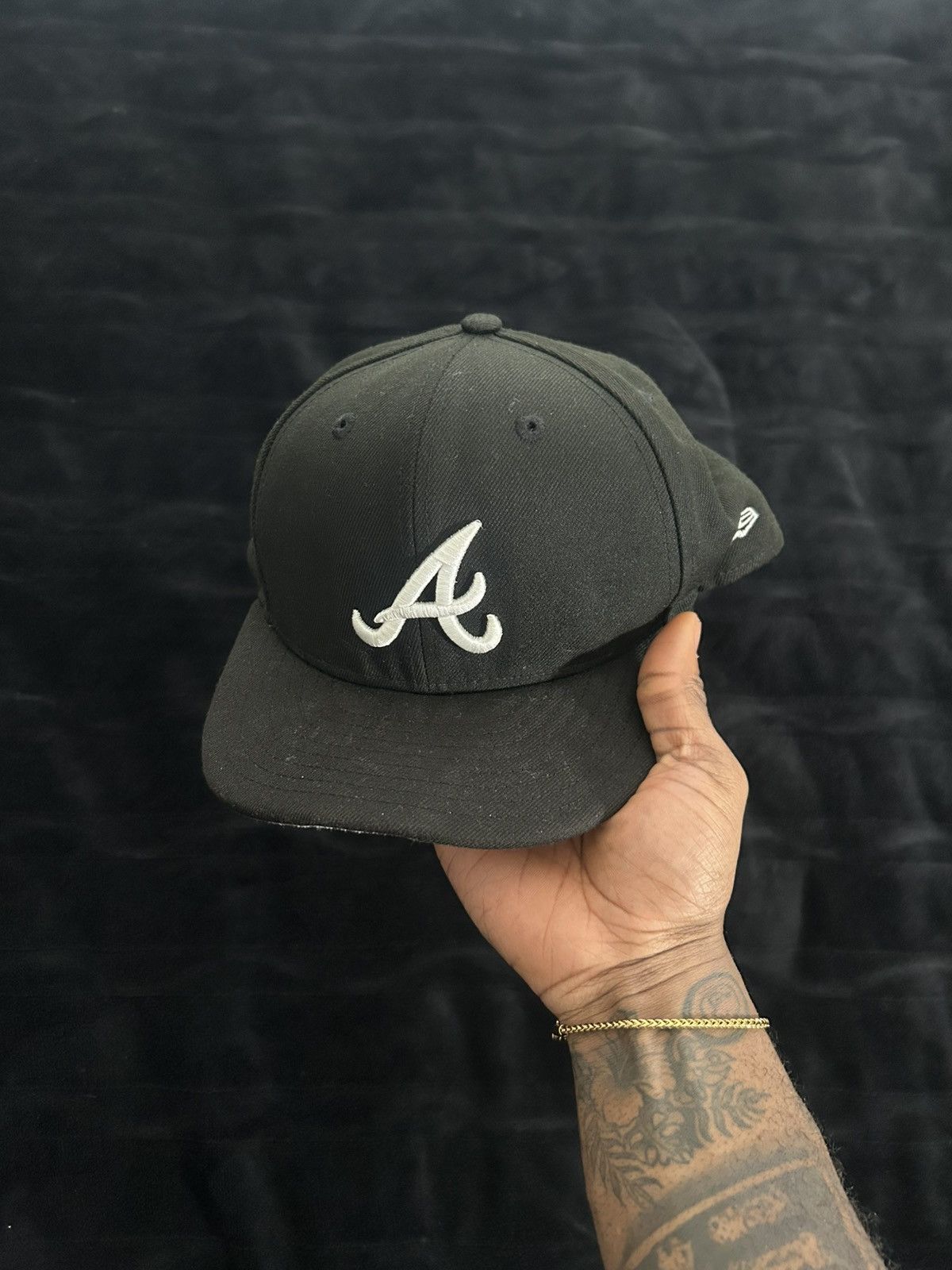 47 Brand Atlanta Braves Fitted Hat – Size 7 5/8 – New Era Size ONE SIZE - 1 Thumbnail
