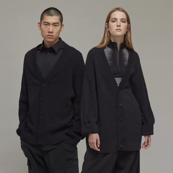 Adidas FW22 Y-3 Knit Cardigan Size US L / EU 52-54 / 3 - 1 Thumbnail