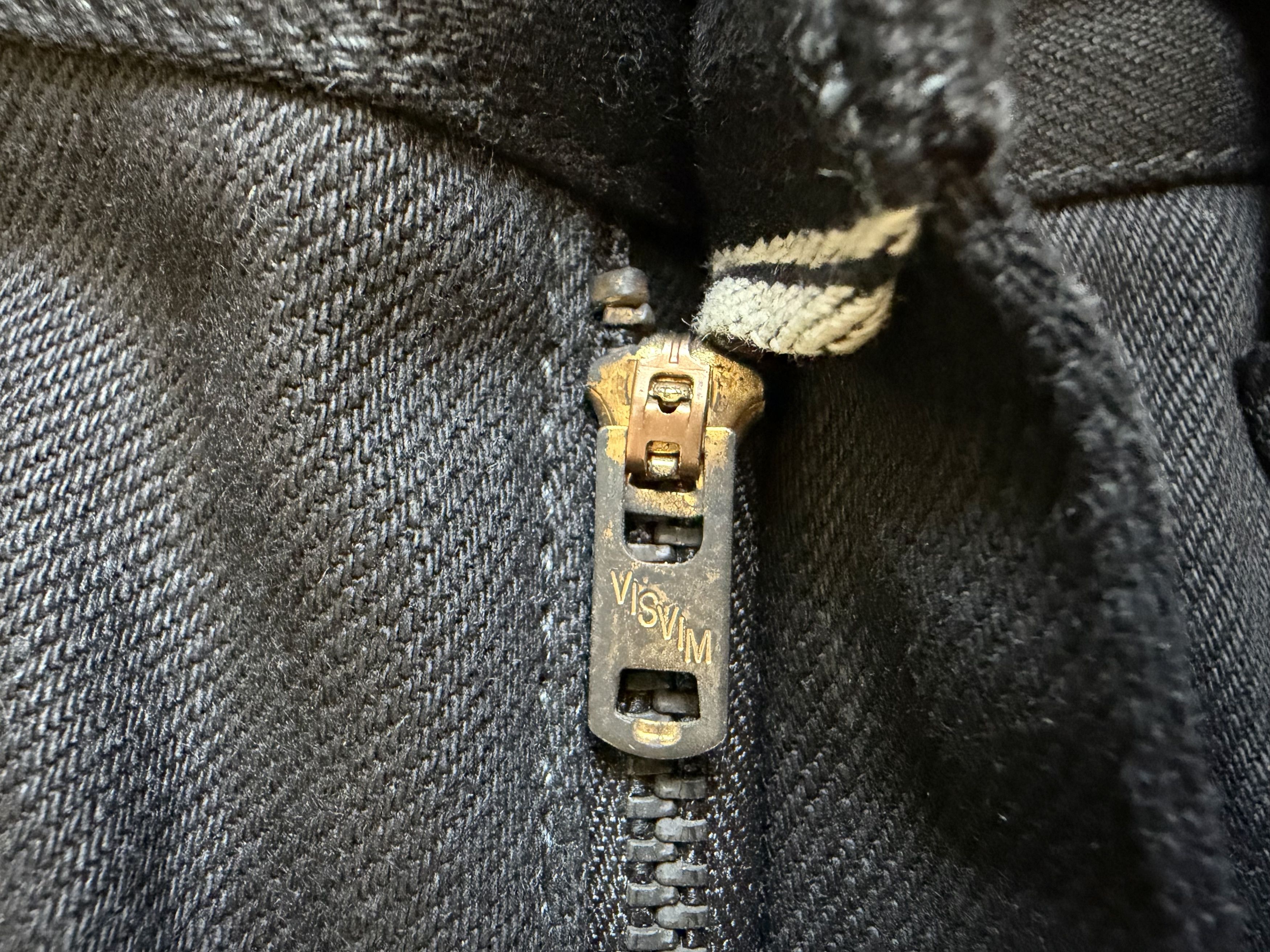 Visvim SOCIAL SCULPTUR E 03 DMGD-10 Black Denim pants Size US 32 / EU 48 - 8 Thumbnail