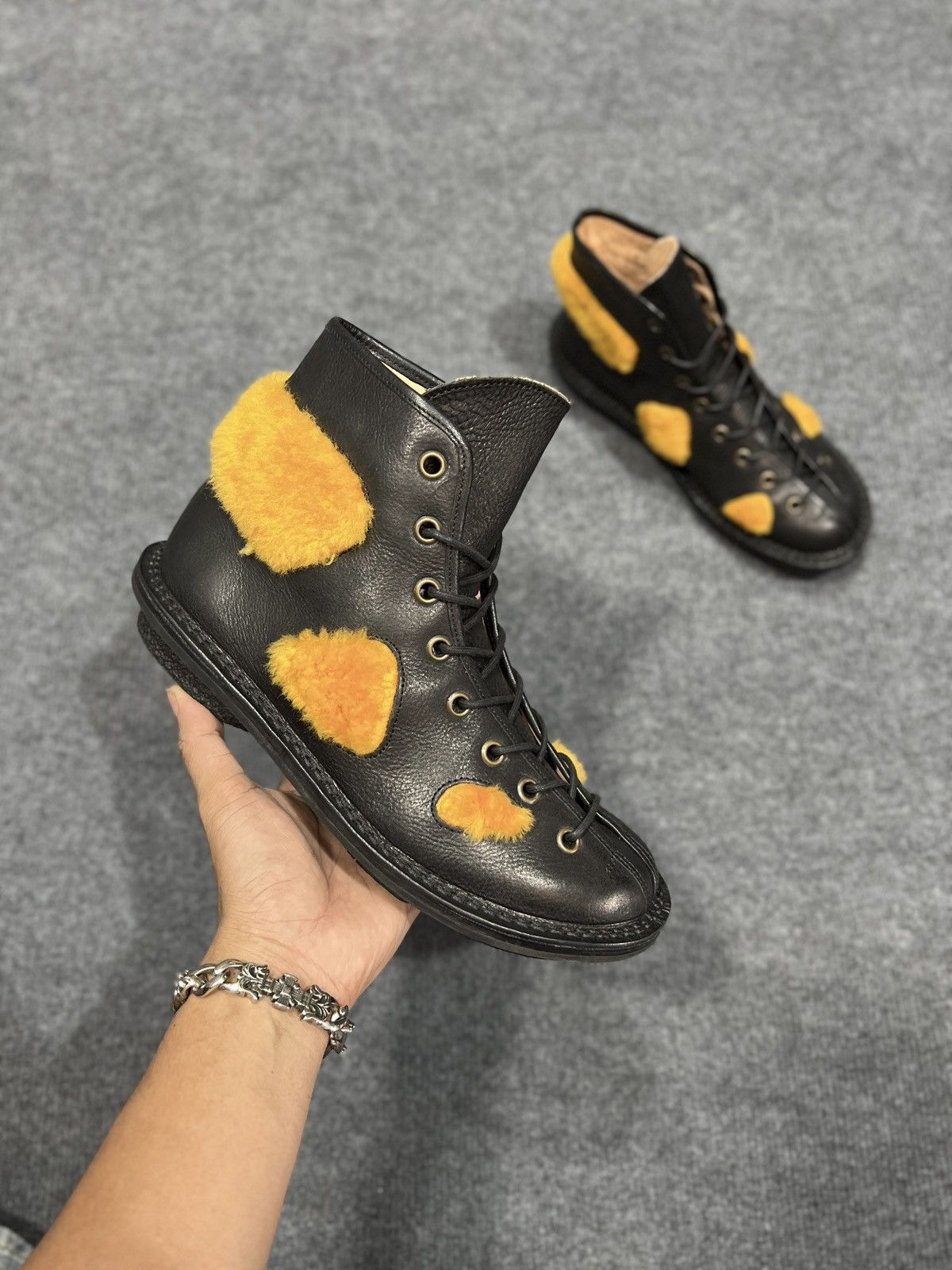 Trippen Trippen Spock_f Black-yellow boot shoes Size US 8 / EU 41 - 9 Thumbnail