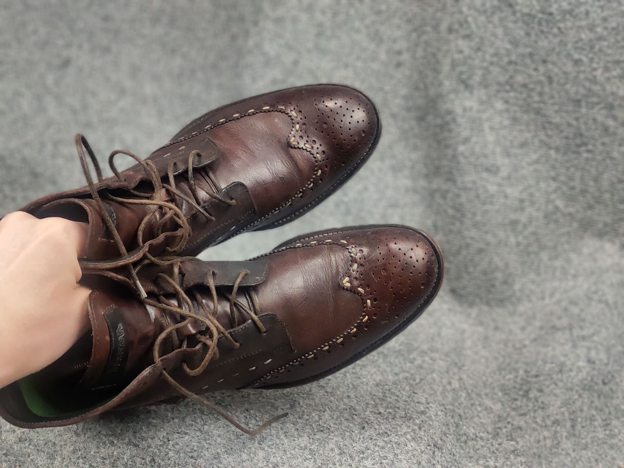 La Martina La Martina Polo brogue shoes Oxford Vintage combat Boots Size US 9 / EU 42 - 11 Thumbnail
