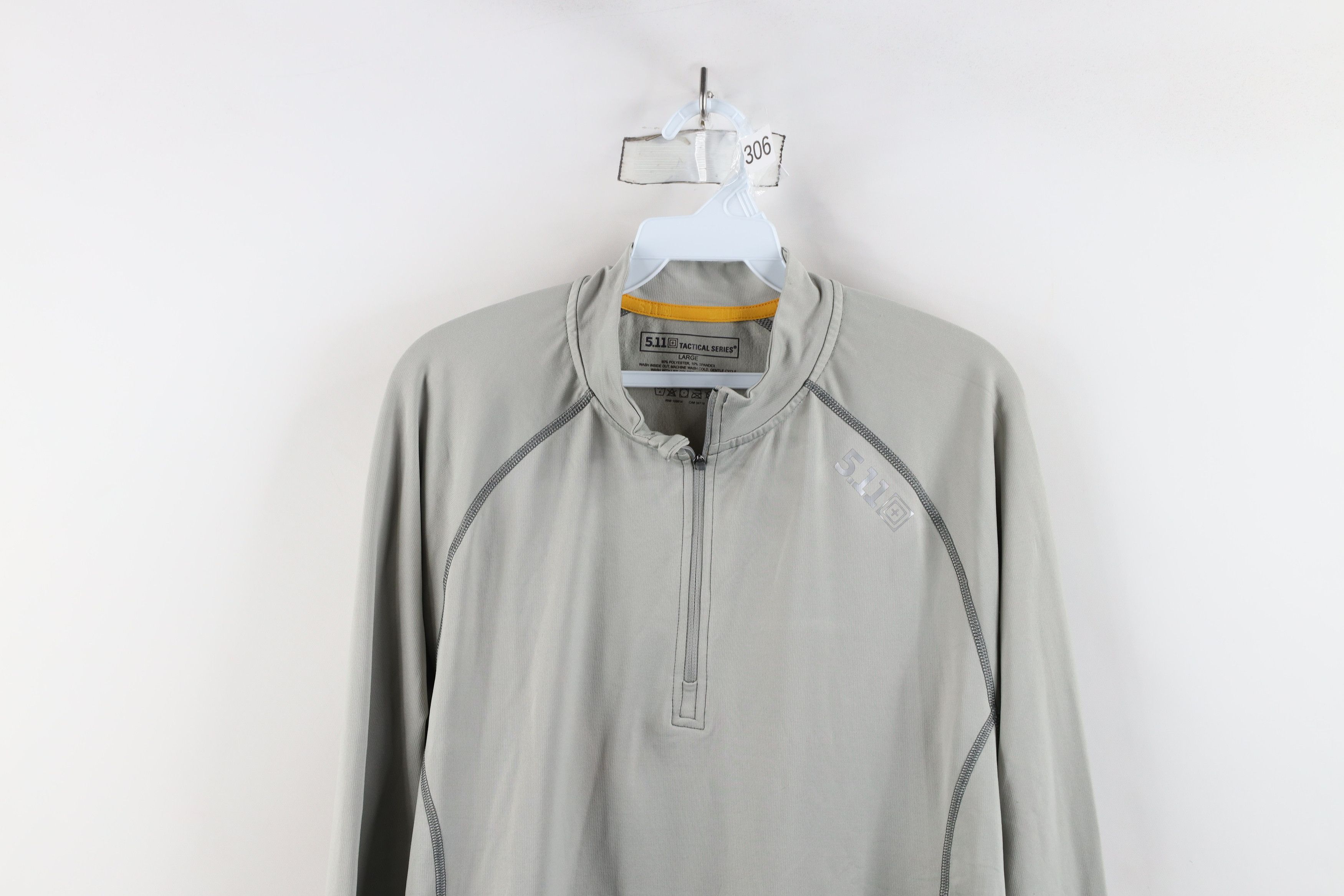Vintage 5.11 Tactical Series Fleece Lined Half Zip Pullover Sweater Size US L / EU 52-54 / 3 - 2 Thumbnail